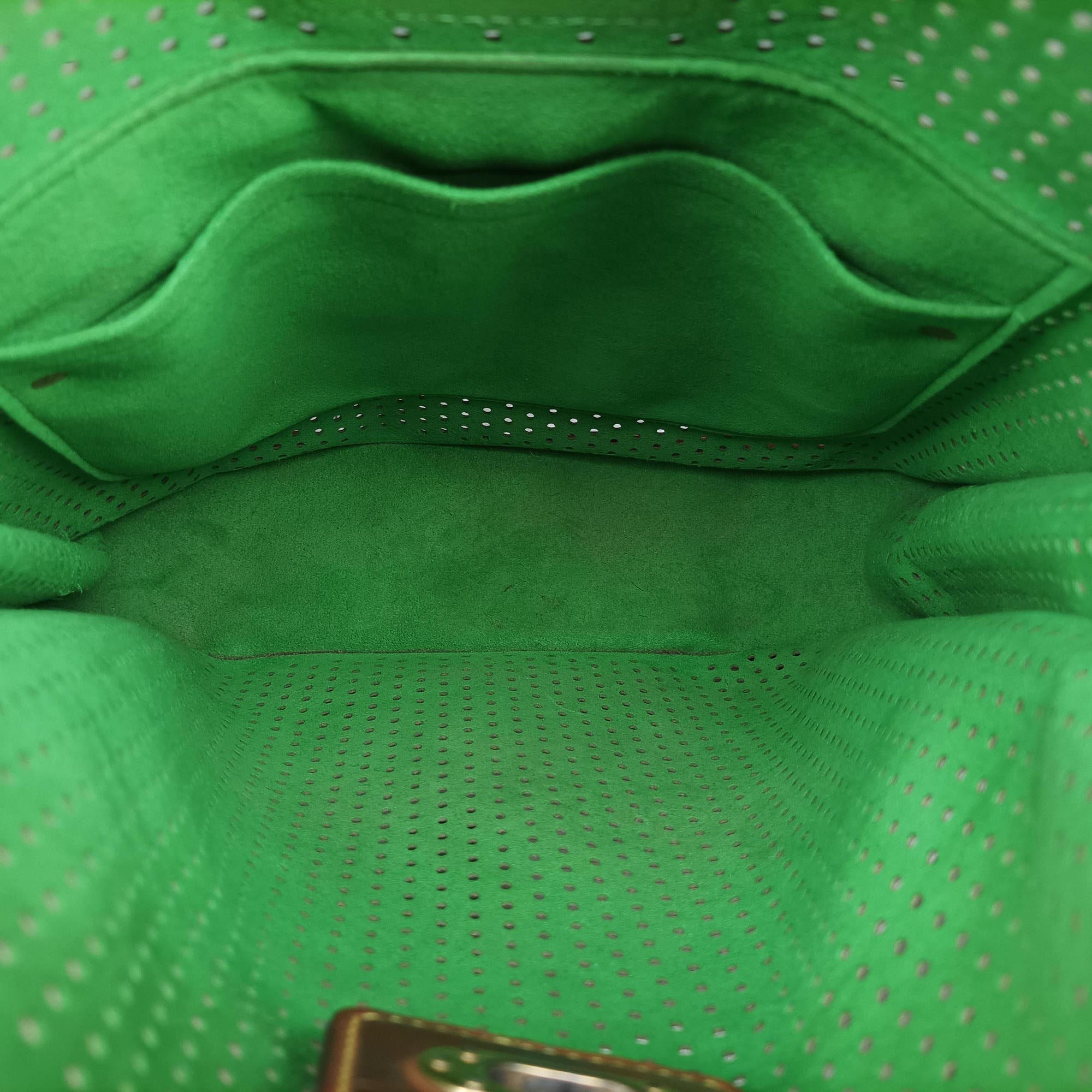 Musette brown×Green Monogram Perforated M95173 CA0036ミュゼット モノグラム/ブラウン×グリーン モノグラム ペルフォ M95173 CA0036