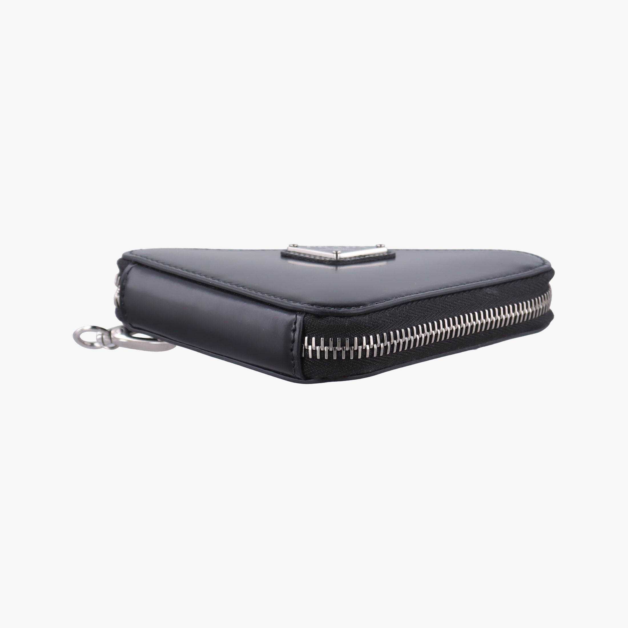 Triangle Chain Pouch Black Leather 230-Aトライアングル チェーン ポーチ ブラック レザー 230-A