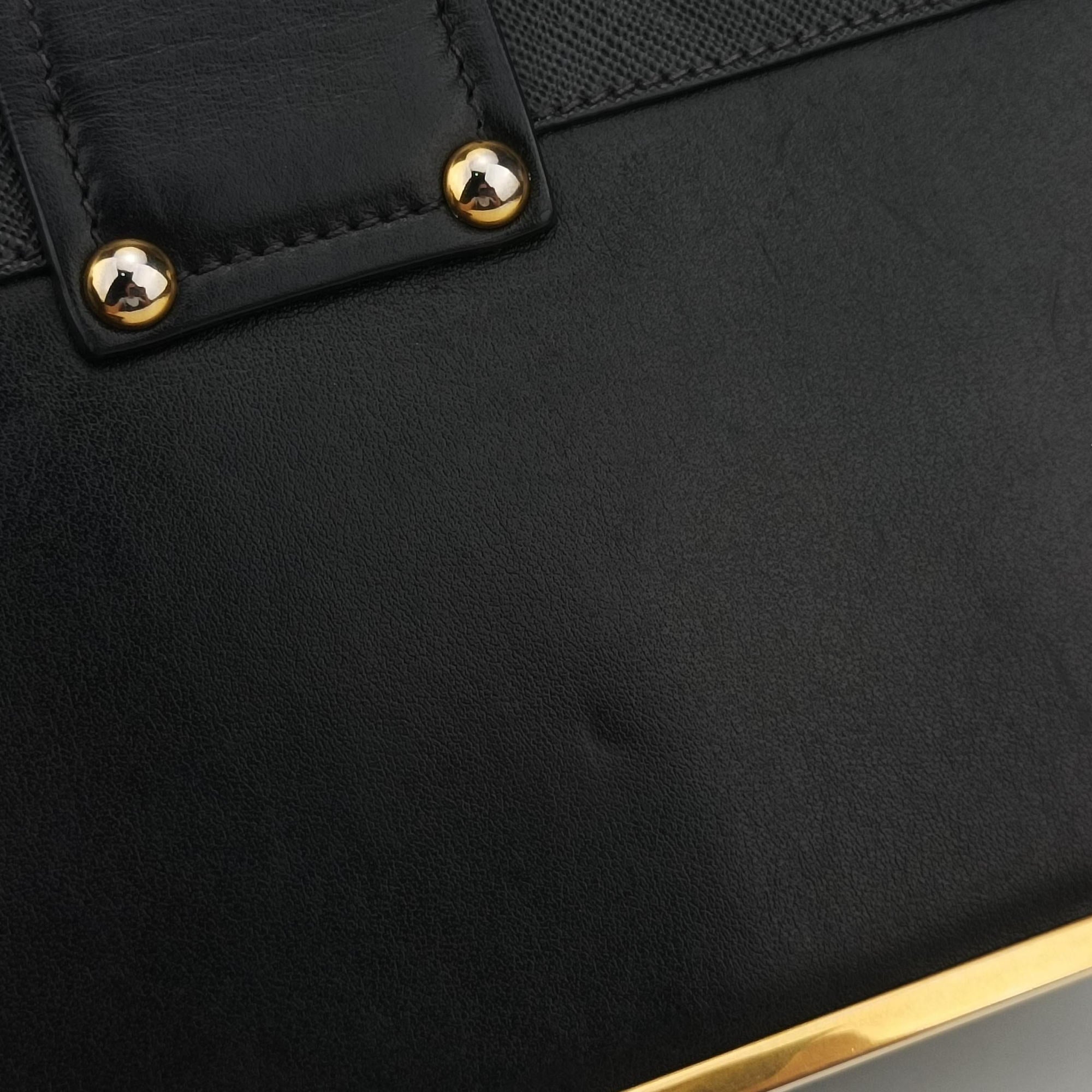 Cahier Black Leather 1BD045 25カイエ ブラック レザー 1BD045 25