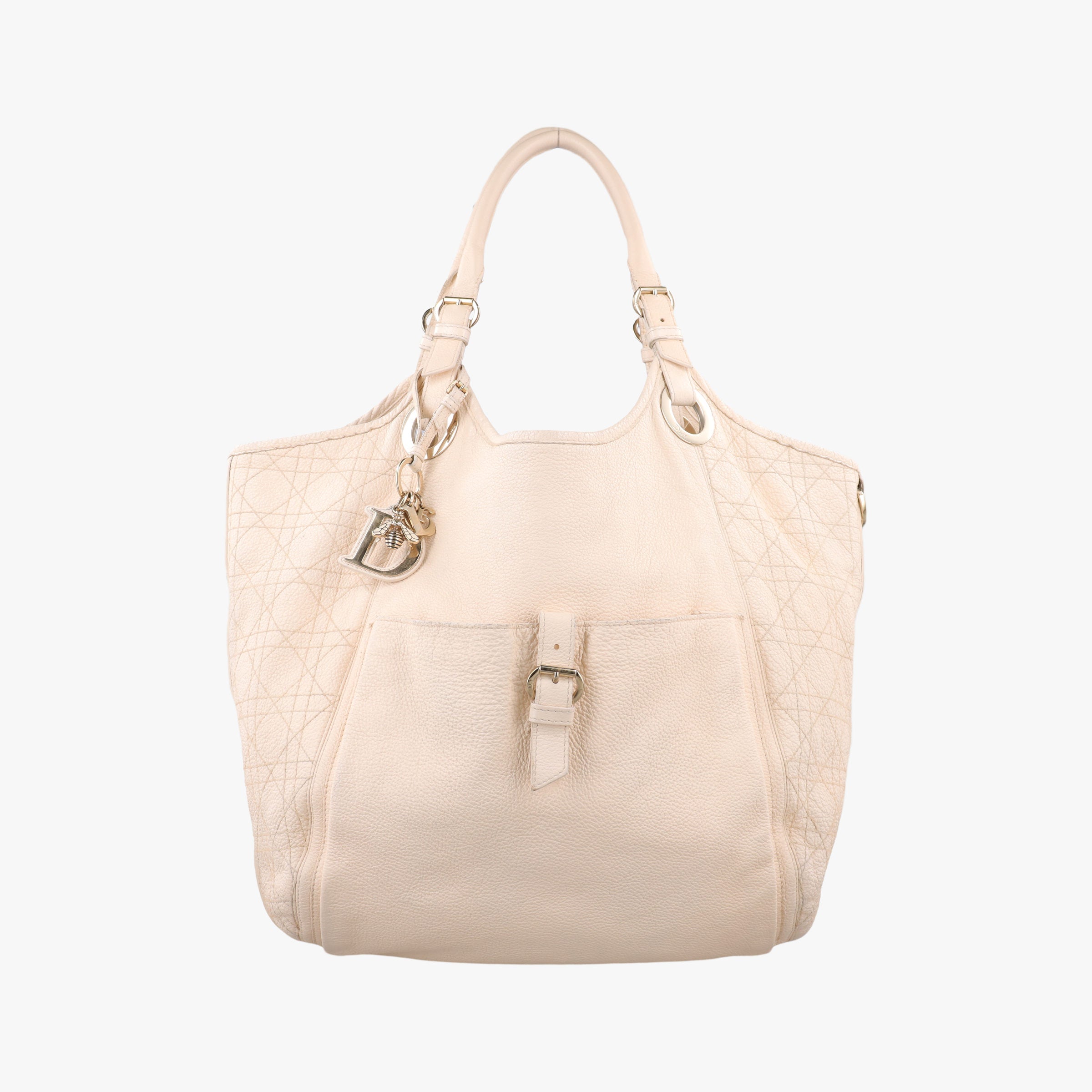 Cannage Bee Beige Leather 00-BO-1018カナージュ ビー ベージュ レザー 00-BO-1018