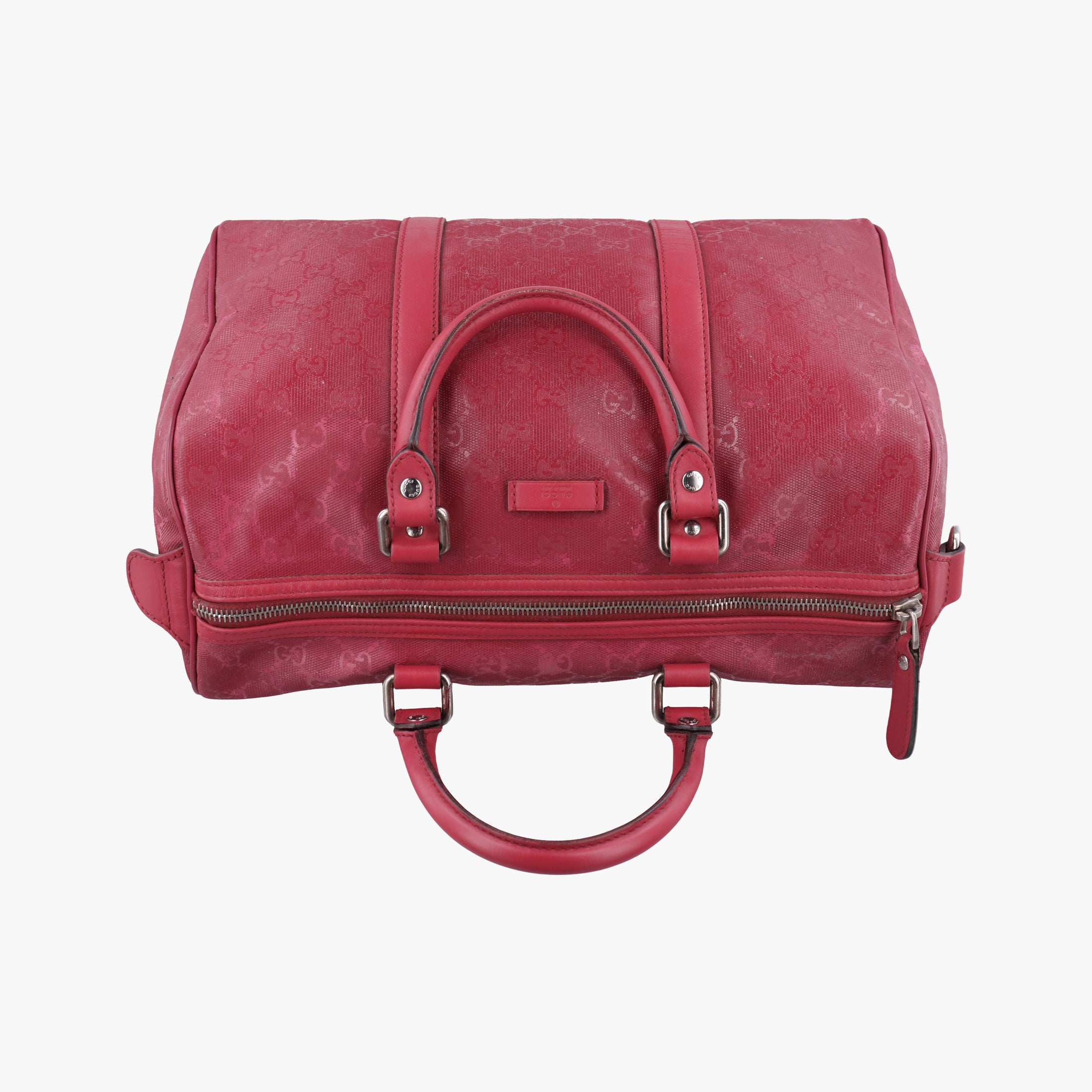 GG plus Spring Joy GG Supreme Red PVC coated canvas×Leather 193603 E9123880GGプラス ジョイ GGスプリーム レッド PVCコーティングキャンバス×レザー 193603 E9123880