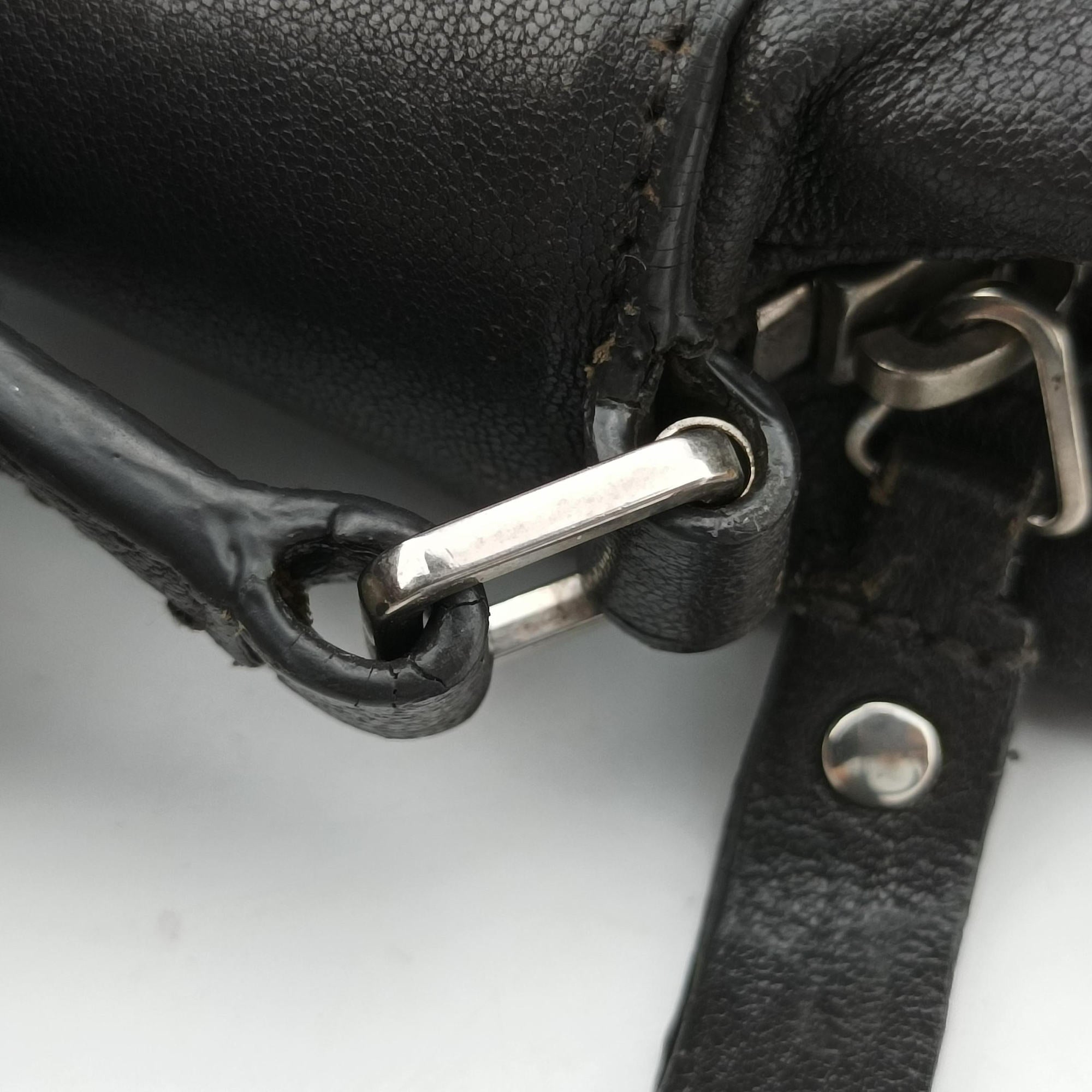 PARIS fringe Grey Leather 470299 FLY470299.1217パリ フリンジ グレー レザー 470299 FLY470299.1217