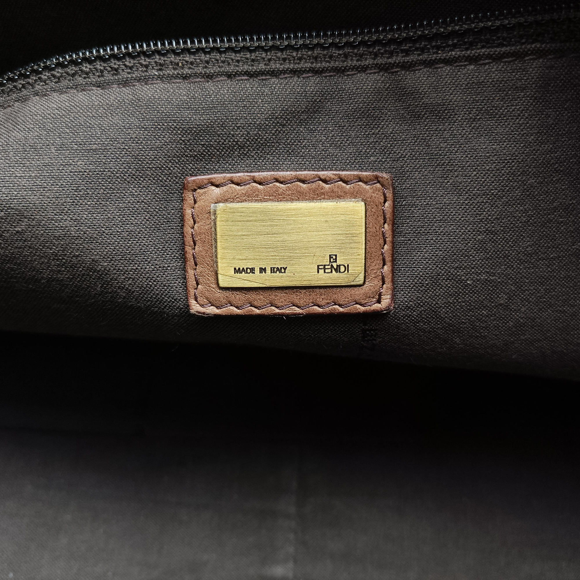 Mamma Bucket Brown canvas× Leather 8BT137 2384.8BT137.VVF.088マンマバケット ブラウン キャンバス× レザー 8BT137 2384.8BT137.VVF.088