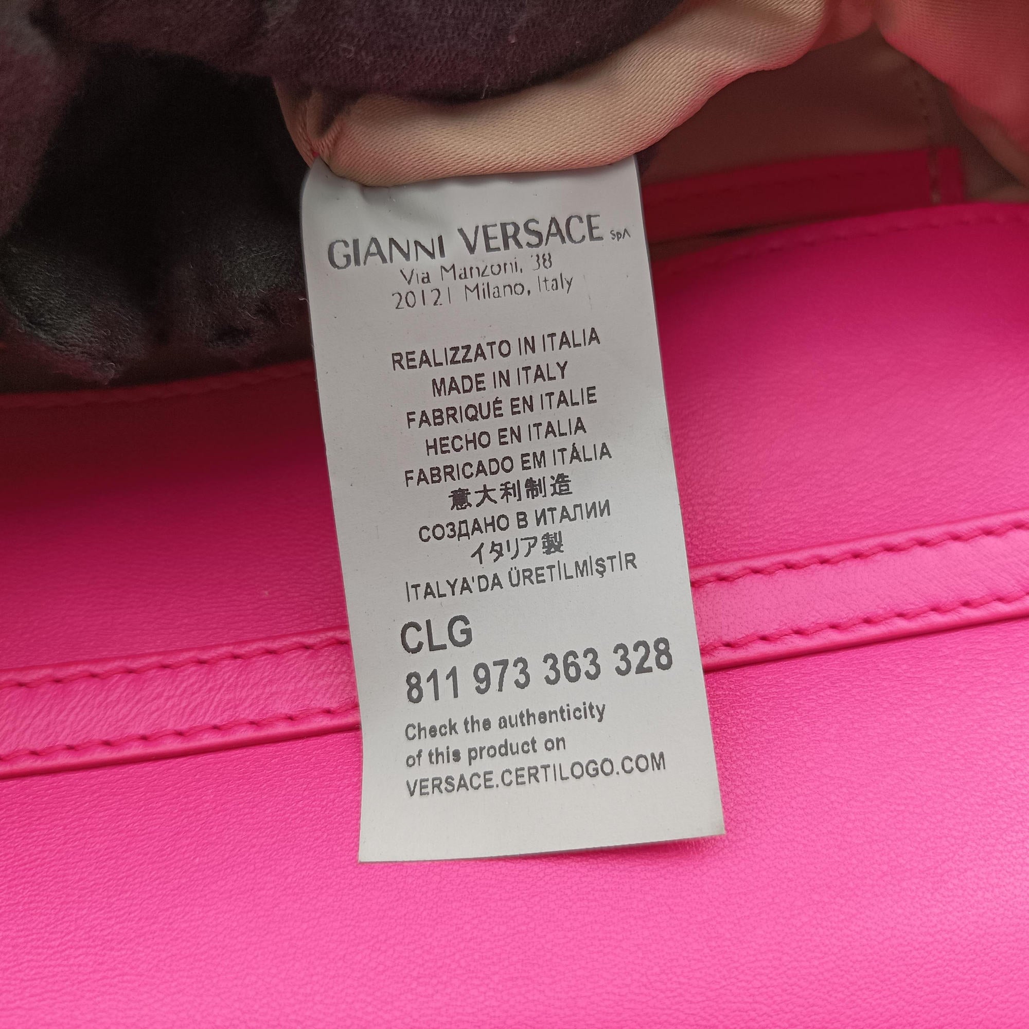 La Medusa Rose Leather CLG 811973363328ラ メデューサ ローズ レッド レザー CLG 811973363328