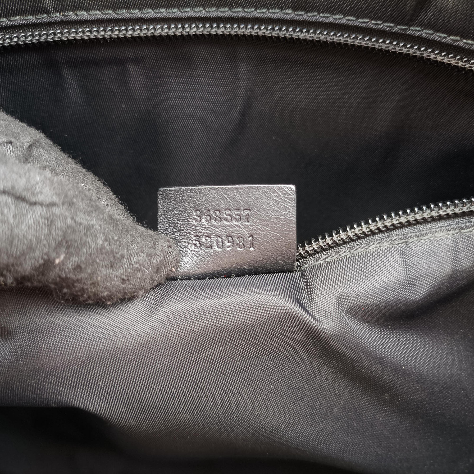 GG Plus GG Supreme Black PVC coated canvas 337081 E017901051GGプラス GGスプリーム ブラック PVCコーティングキャンバス 337081 E017901051