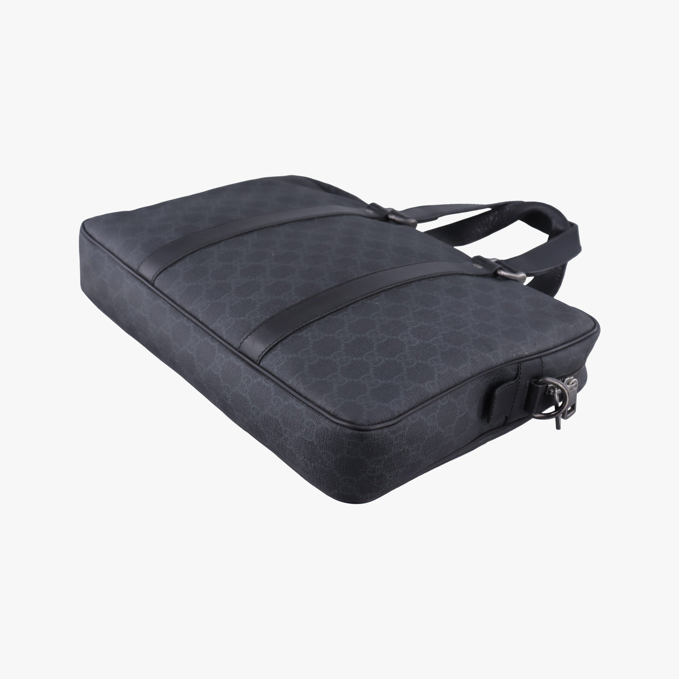 GG Plus GG Supreme Black PVC coated canvas 337081 E017901051GGプラス GGスプリーム ブラック PVCコーティングキャンバス 337081 E017901051