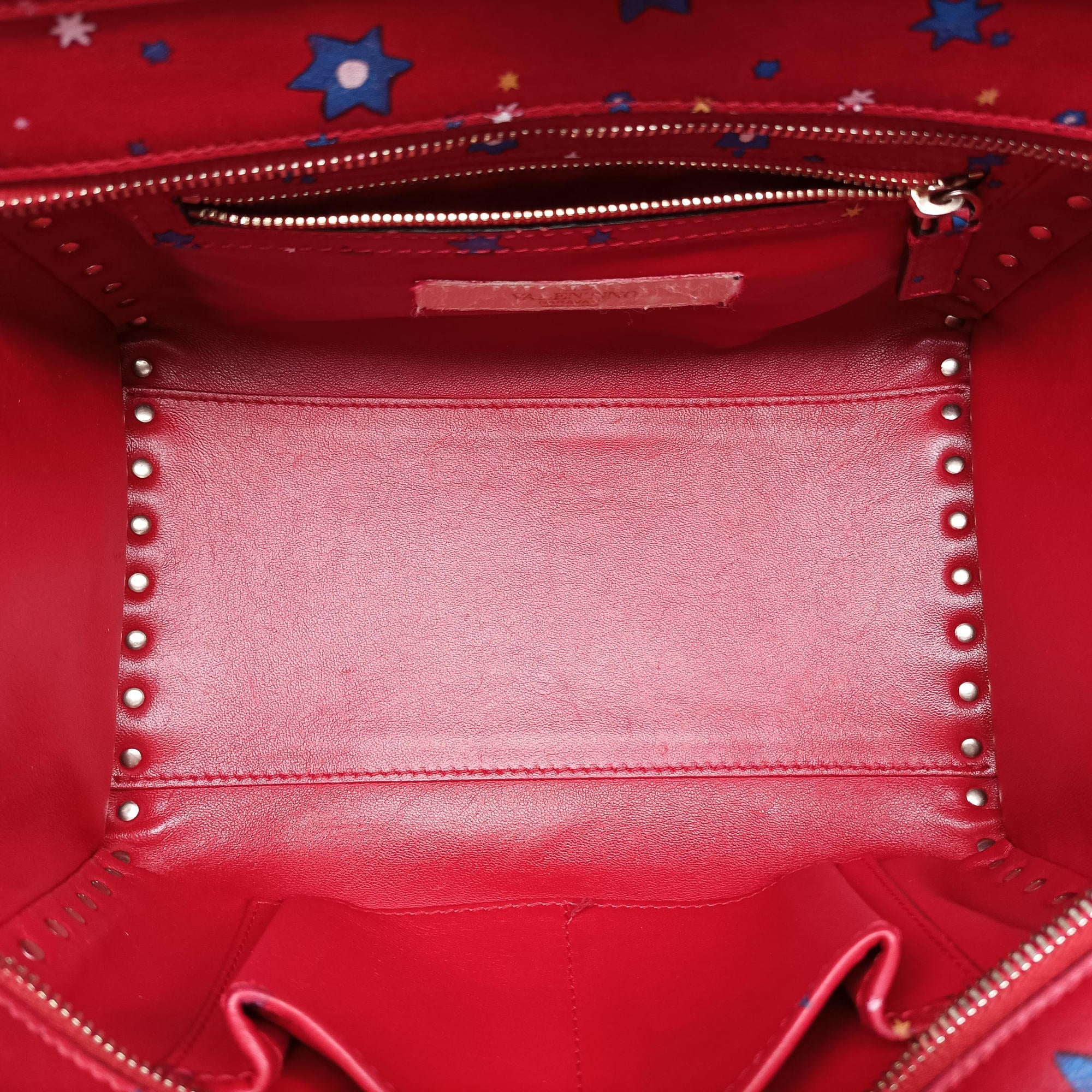 Rockstud Red Multi Calfskin BL-L540WSN2ロックスタッズ レッド マルチカラー カーフスキン BL-L540WSN2