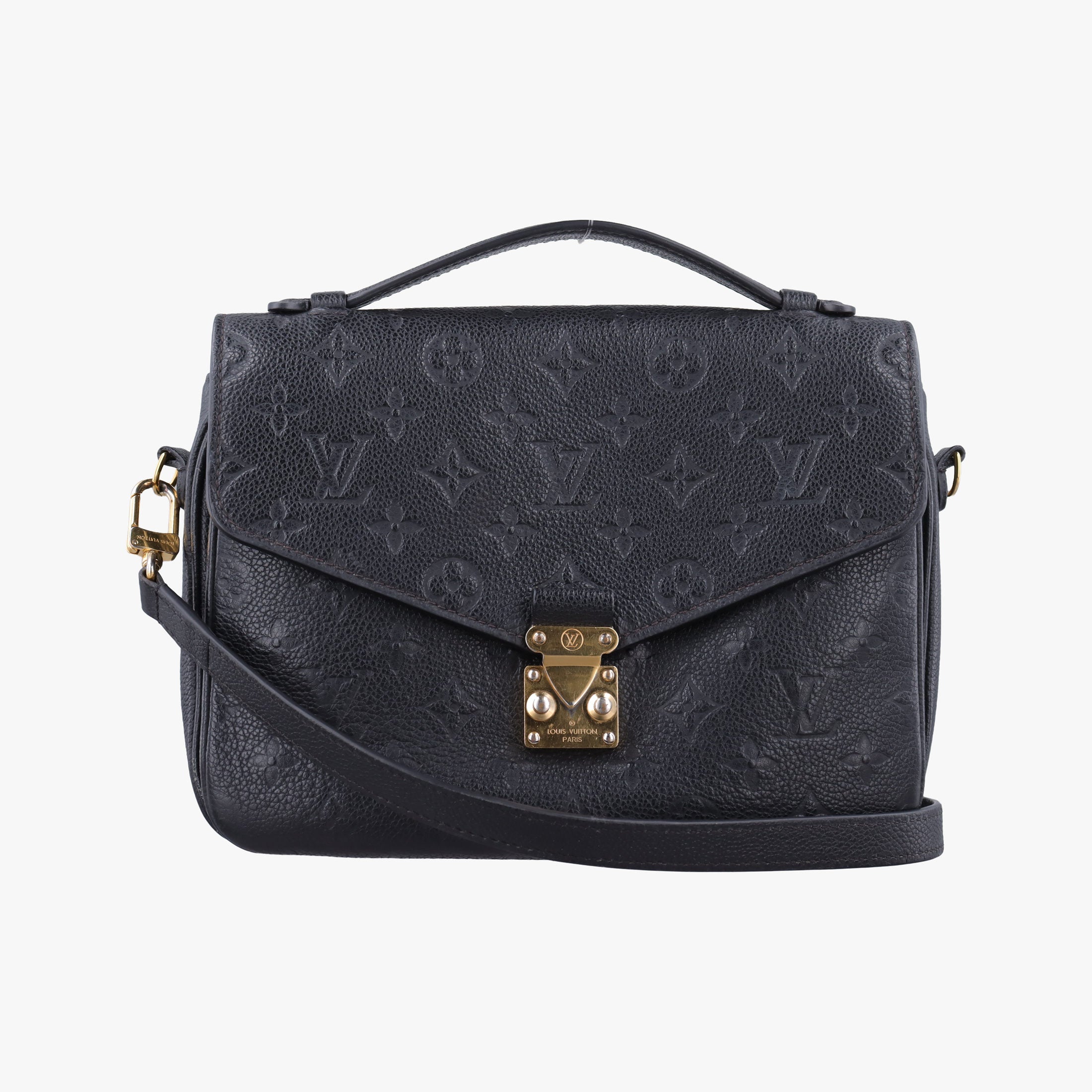 Pochette Metis MM Black Monogram Empreinte M41487 GI2189ポシェットメティスMM ブラック モノグラム アンプラント M41487 GI2189