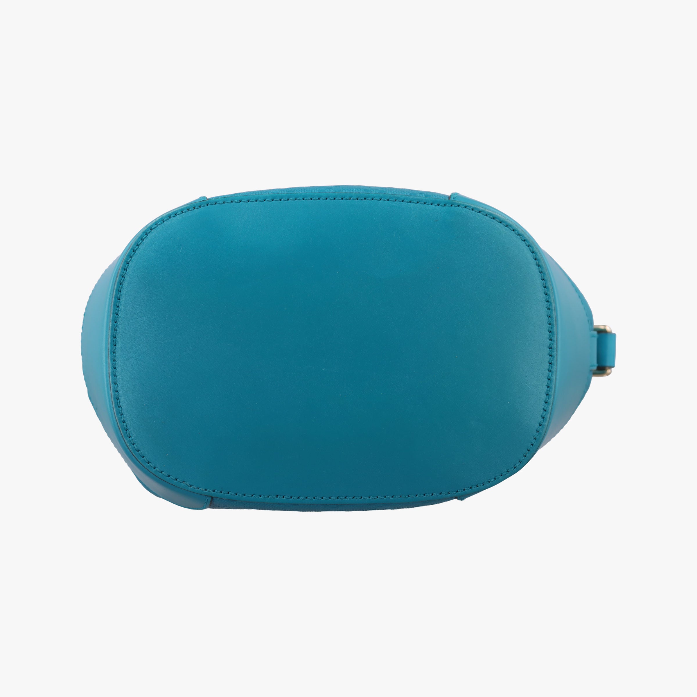Bright Diamante Bucket Blue Leather 354229 I016928114ブライトディアマンテ バケット ブルー レザー 354229 I016928114