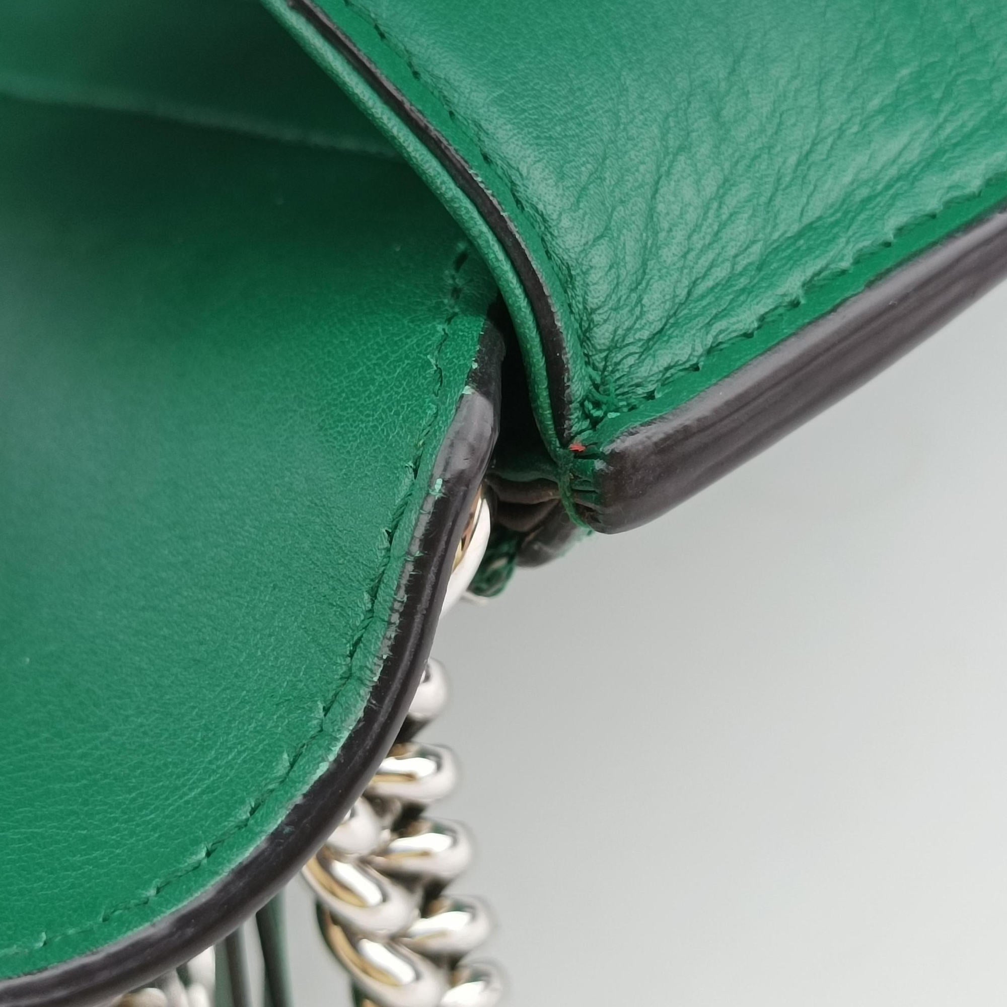 Interlocking G Green Leather 387604 D018567485インターロッキングG グリーン レザー 387604 D018567485