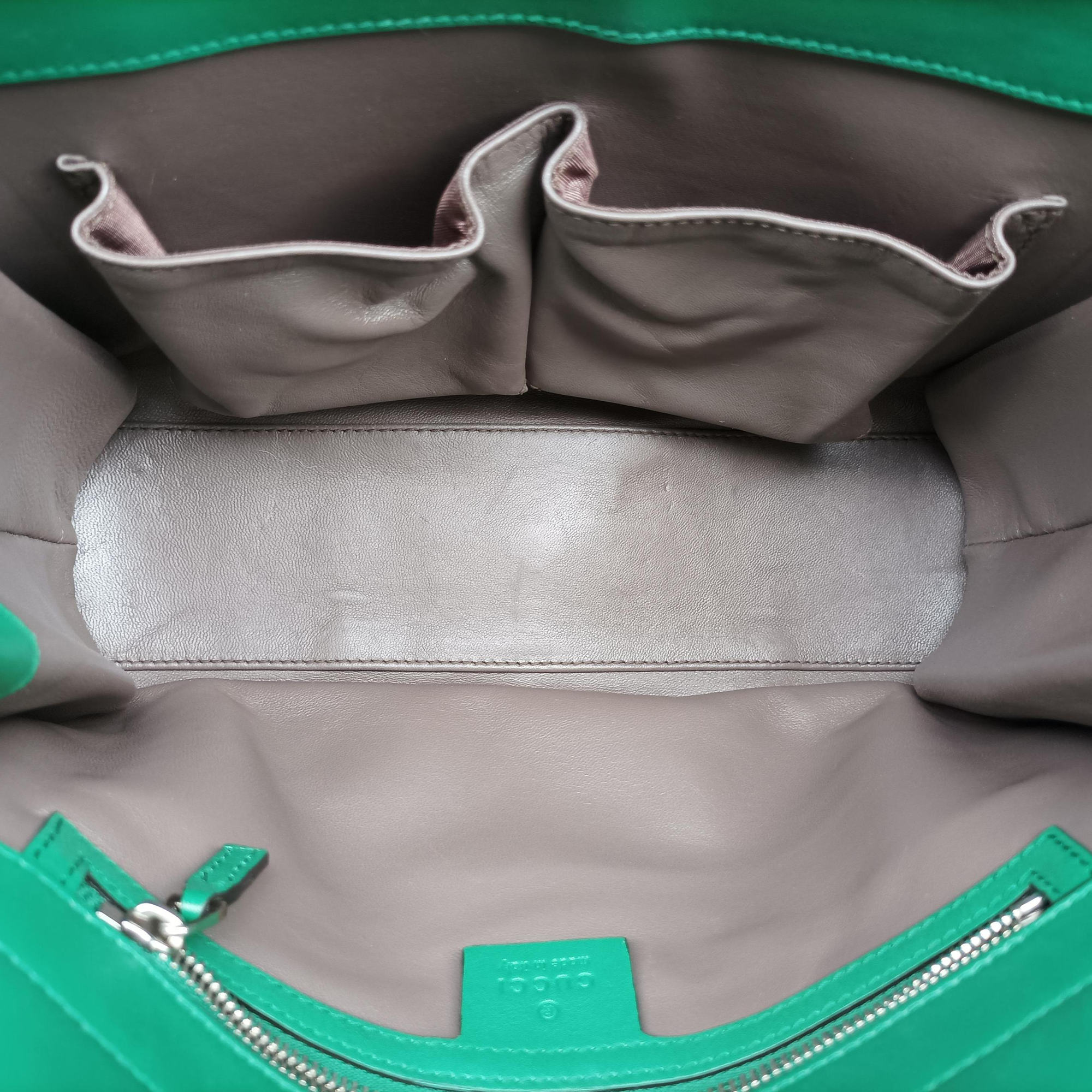 Interlocking G Green Leather 387604 D018567485インターロッキングG グリーン レザー 387604 D018567485