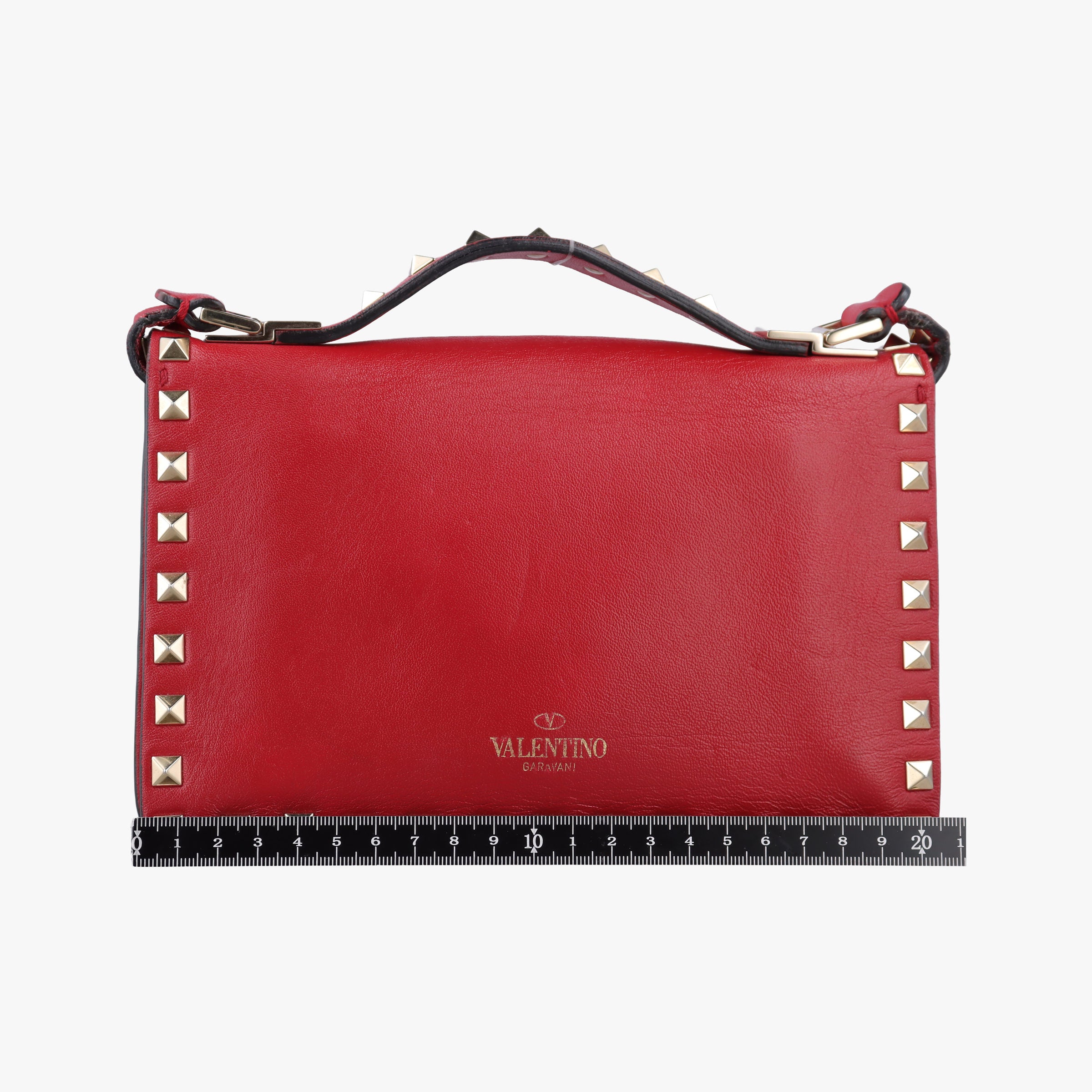 ROCKSTUD Red Leather BF F546NBD1ロックスタッズ レッド レザー BF F546NBD1