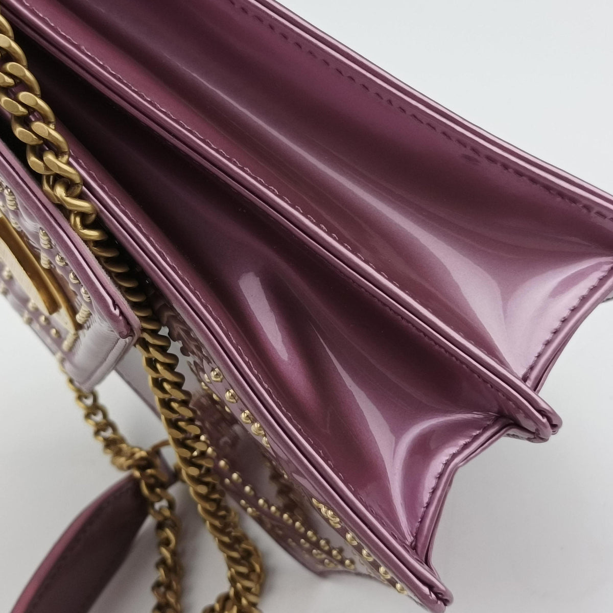 Diorama Pink Patent 08-BO-0128ディオラマ ピンク パテント 08-BO-0128