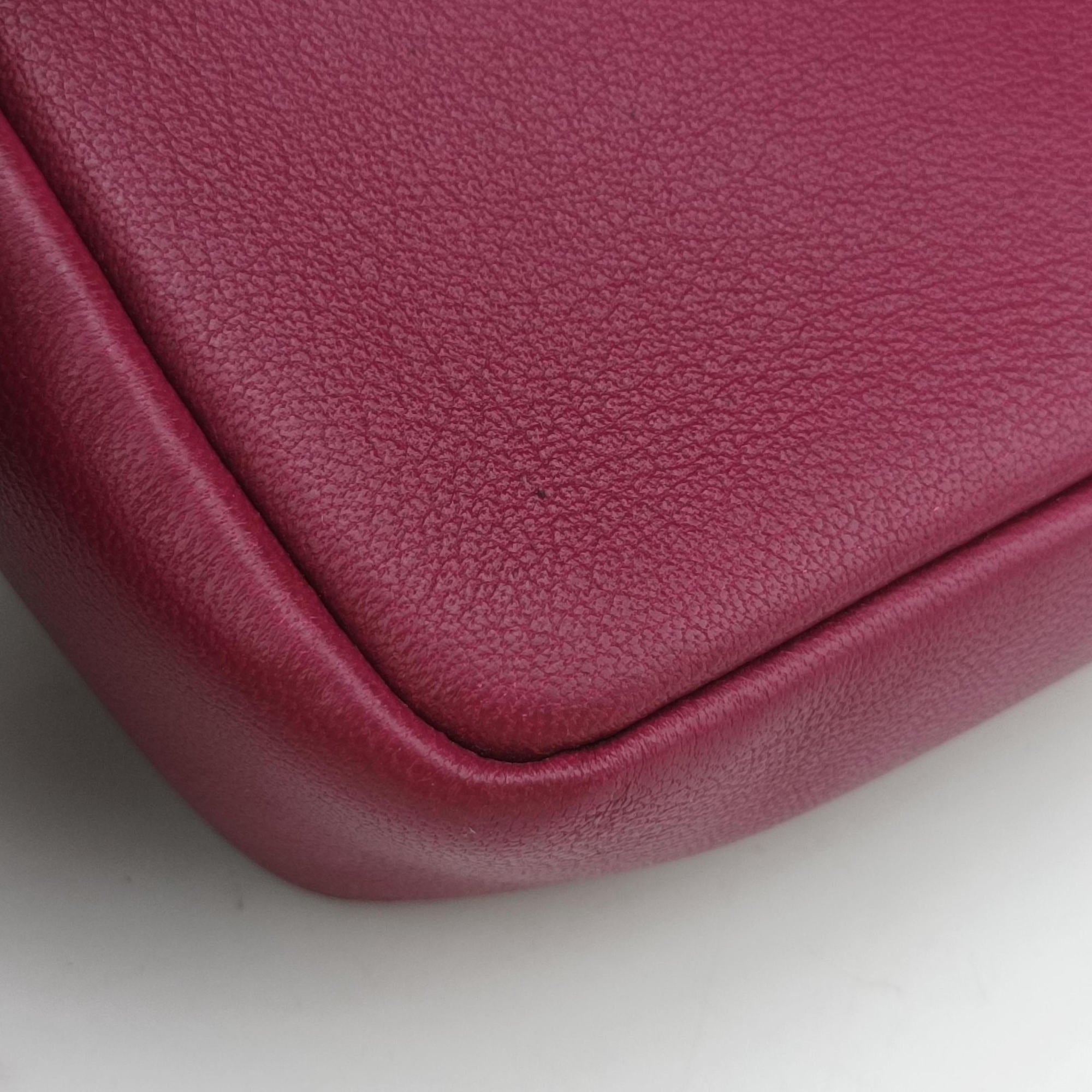 Mini Be Baguette Rose Leather 8M0315 8M0315-K47 139-0053ミニベバゲット ローズ レッド レザー 8M0315 8M0315-K47 139-0053
