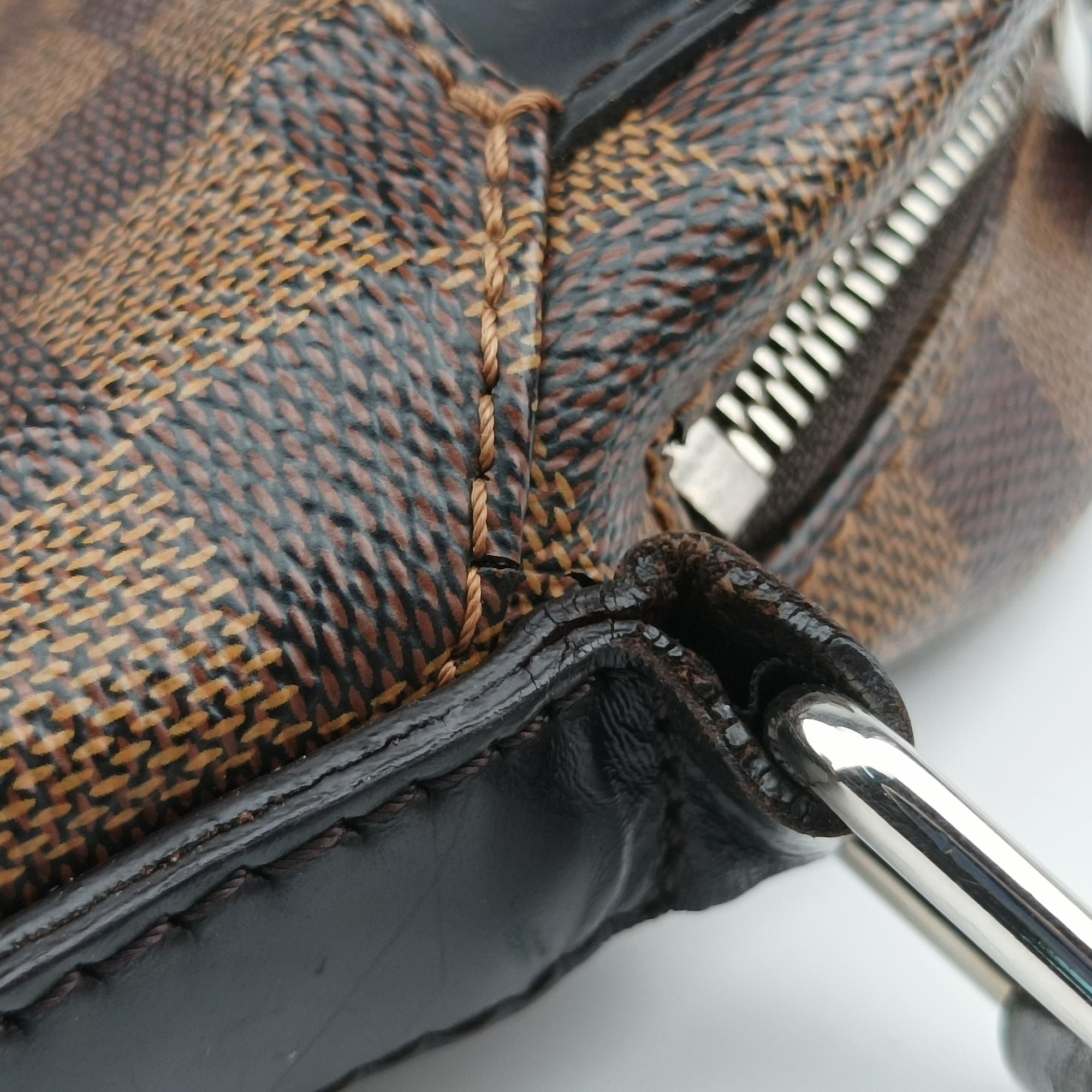 Jake messenger NM EBENE Damier Canvas N41569 TR2185ジェイクメッセンジャーNM エベーヌ ダミエキャンバス N41569 TR2185