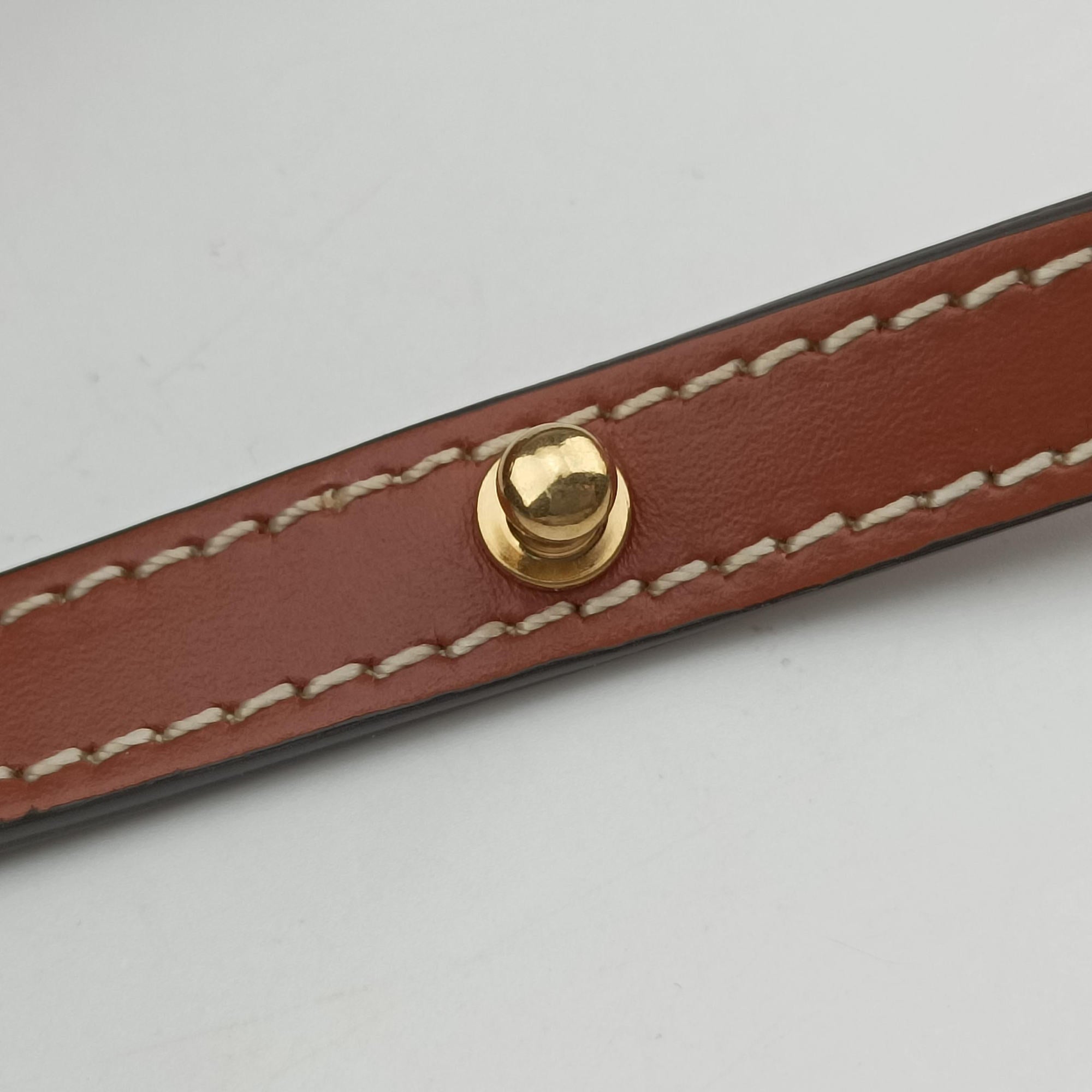Oval Purse Cuir Triomphe Brown Leather U-SL-0292オーバルパース キュイル トリオンフ ブラウン レザー U-SL-0292