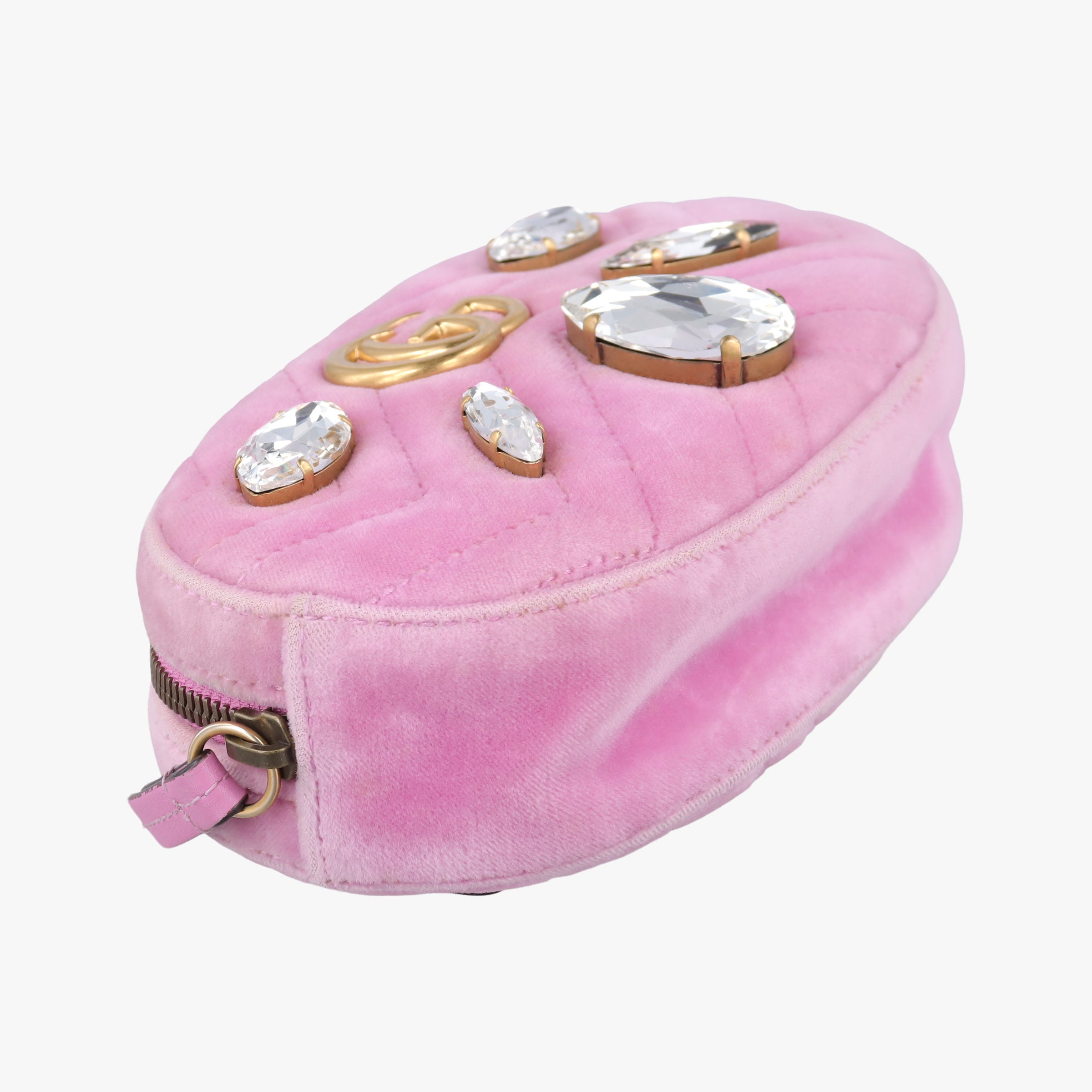 GG Marmont Pink velour 476434 C023347803GGマーモント ピンク ベロア 476434 C023347803