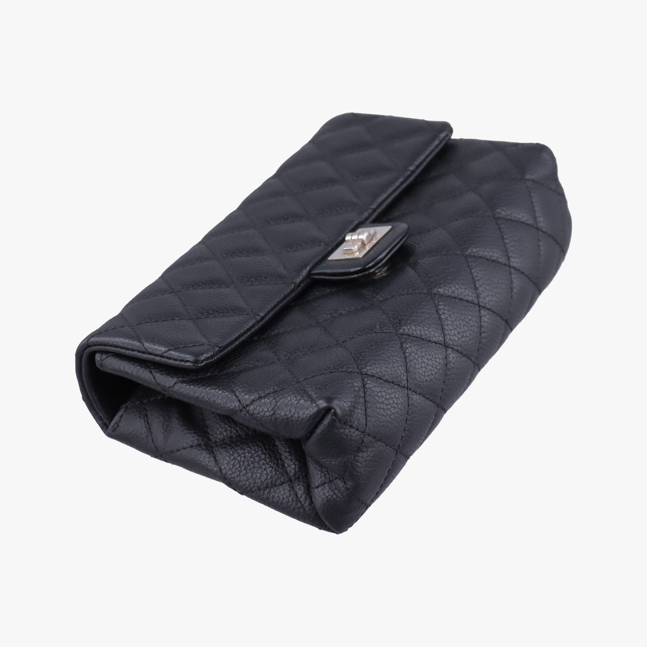 Matelasse 2.55 Black pebbled U48753 25260327マトラッセ 2.55 ブラック ピグスキン U48753 25260327