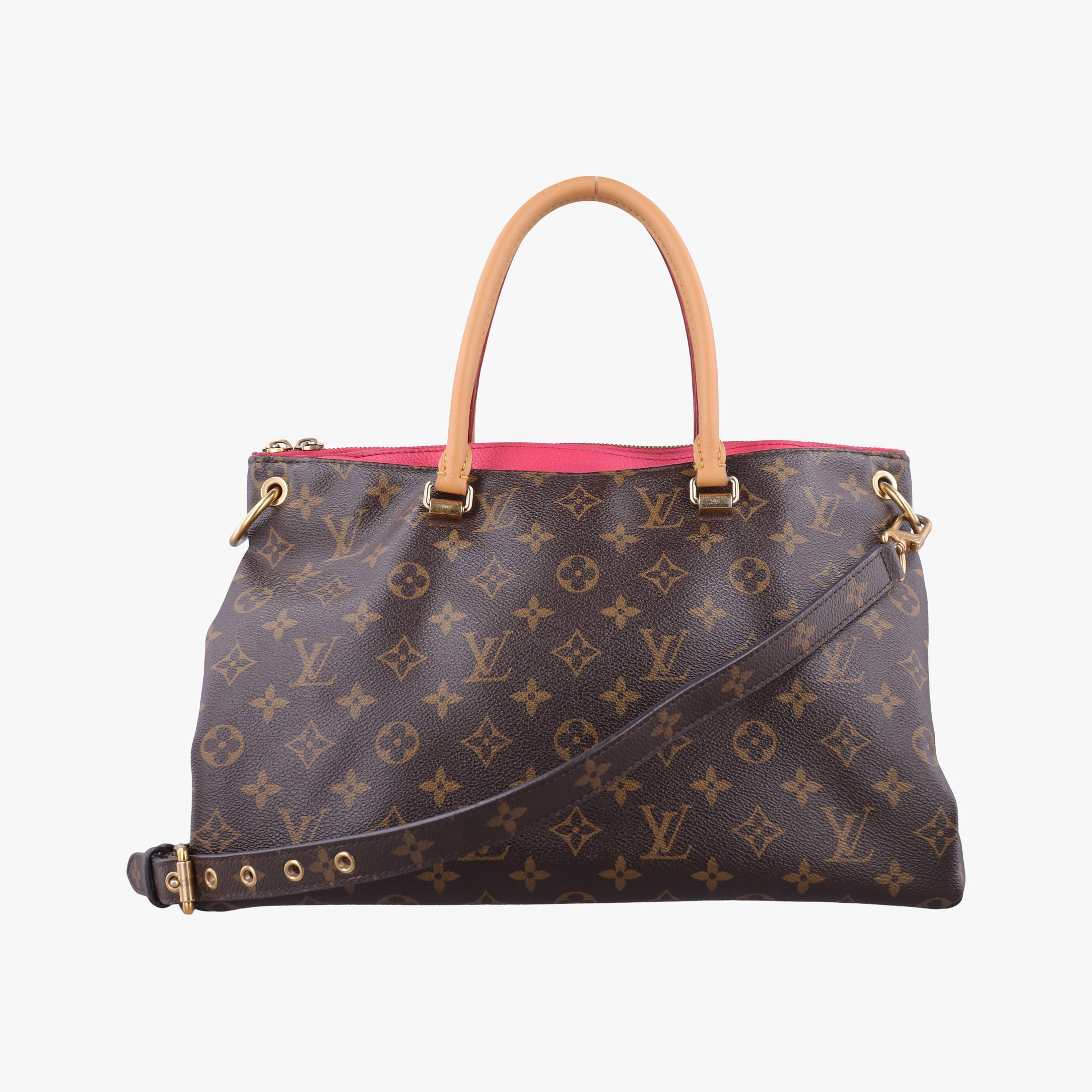 PALLAS brown×SAFRAN Monogram Canvas×calf leather M40929 CA1144パラス モノグラム/ブラウン×サフラン モノグラムキャンバス×カーフレザー M40929 CA1144