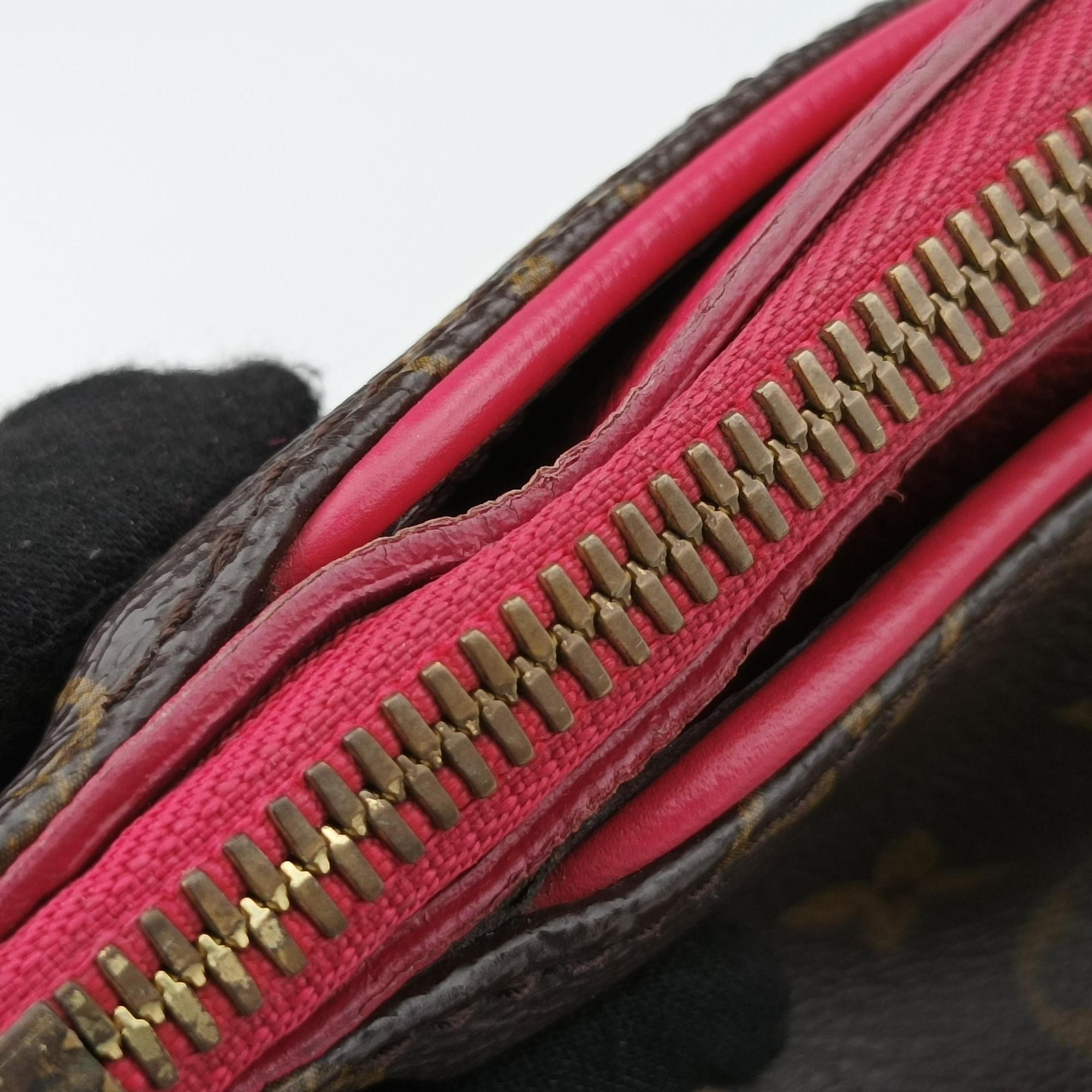 PALLAS brown×SAFRAN Monogram Canvas×calf leather M40929 CA1144パラス モノグラム/ブラウン×サフラン モノグラムキャンバス×カーフレザー M40929 CA1144