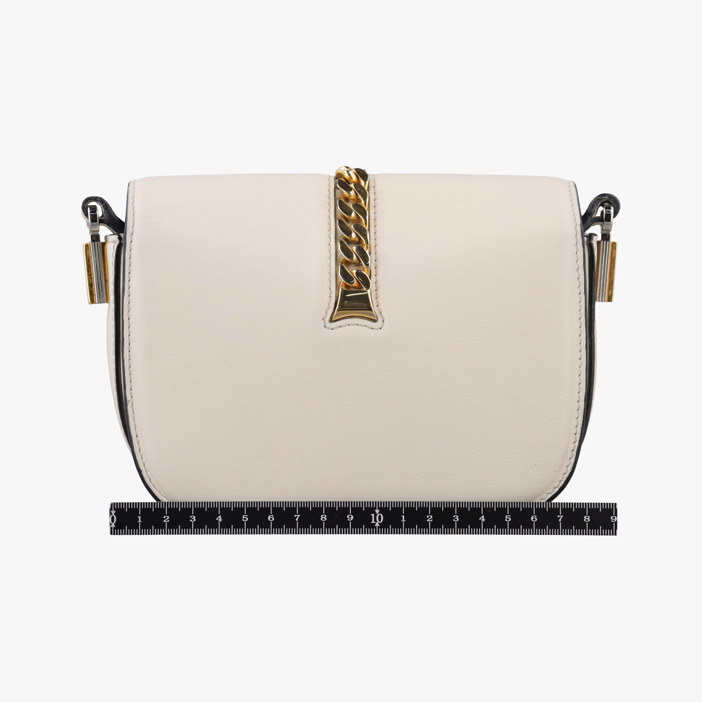 Sylvie 1969 Mini White Leather 615965 I033048986シルヴィ 1969 ホワイト レザー 615965 I033048986