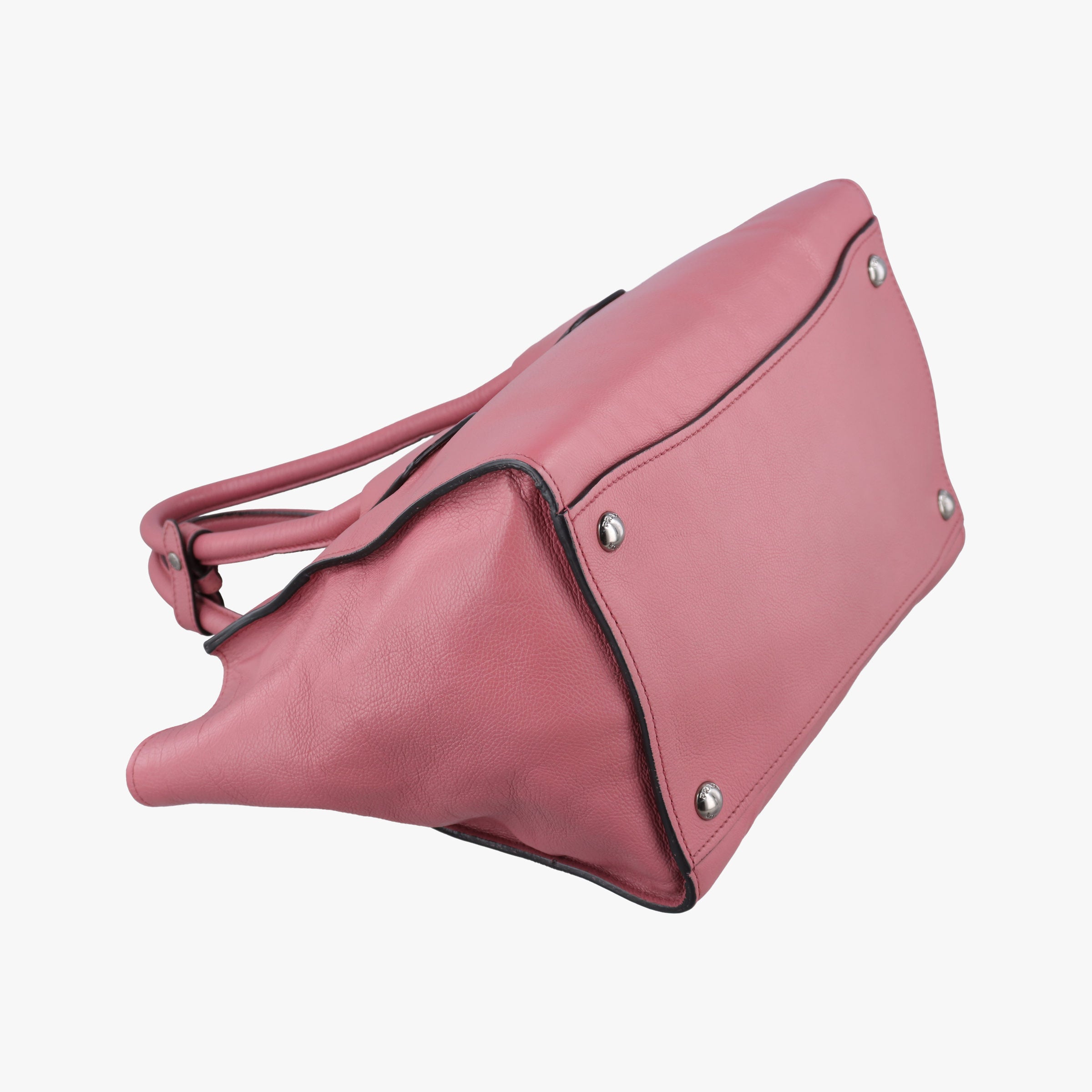 Twin Pocket Winged Tote Pink Leather BN2619 110ツイン ポケット ウィング トート ピンク レザー BN2619 110