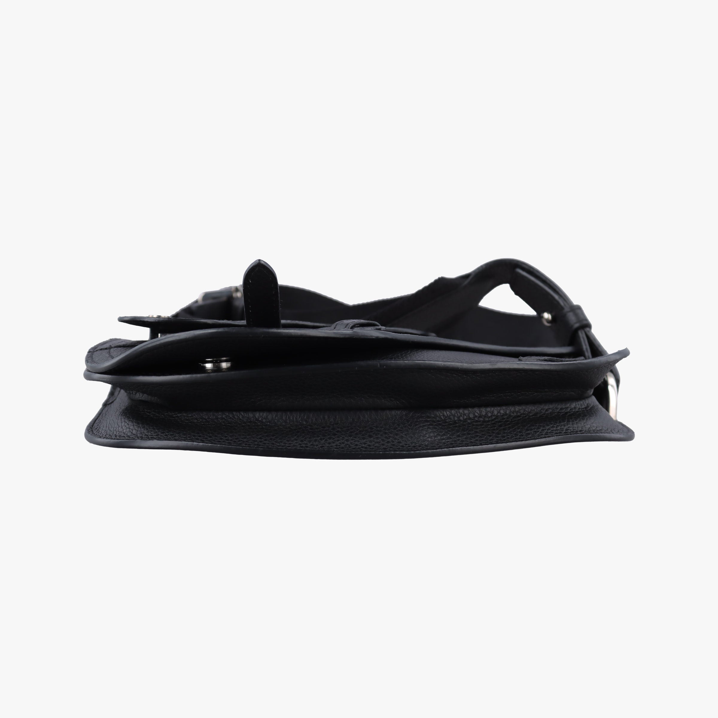 Saddle Black leather 23-BO-0179サドルバッグ ブラック レザー 23-BO-0179