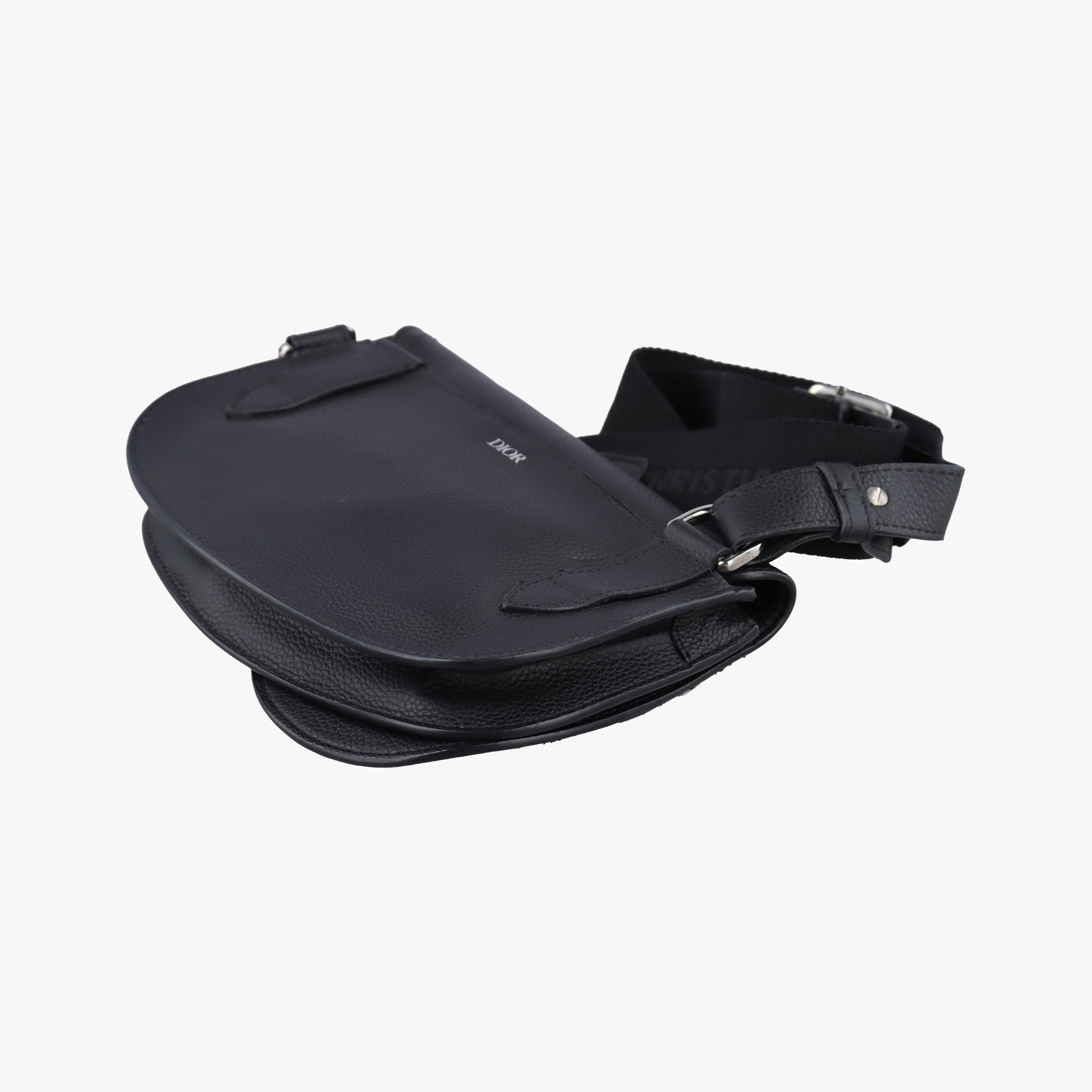 Saddle Black leather 23-BO-0179サドルバッグ ブラック レザー 23-BO-0179