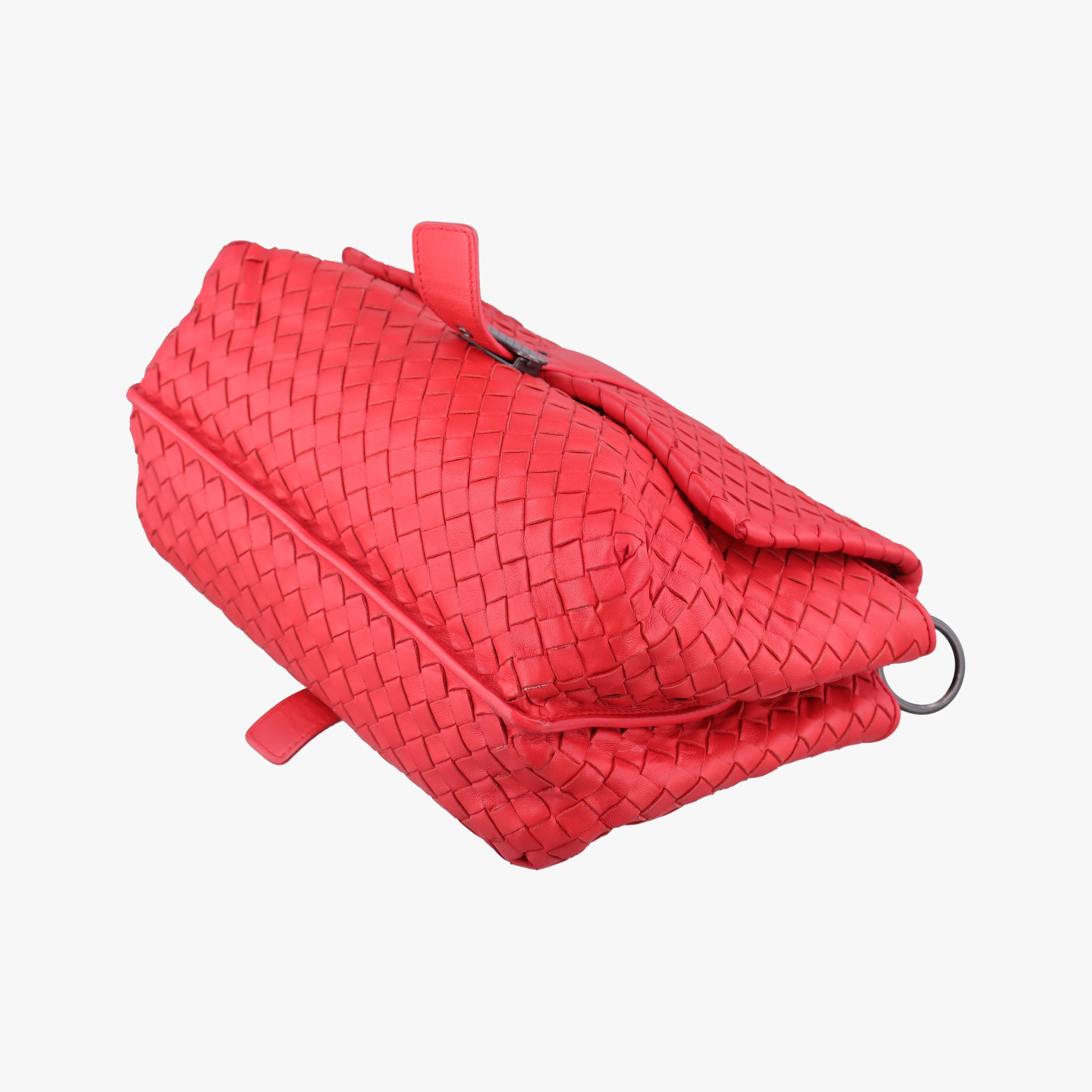 Intrecciato Red lambskin B02963546Mイントレチャート レッド ラムスキン B02963546M