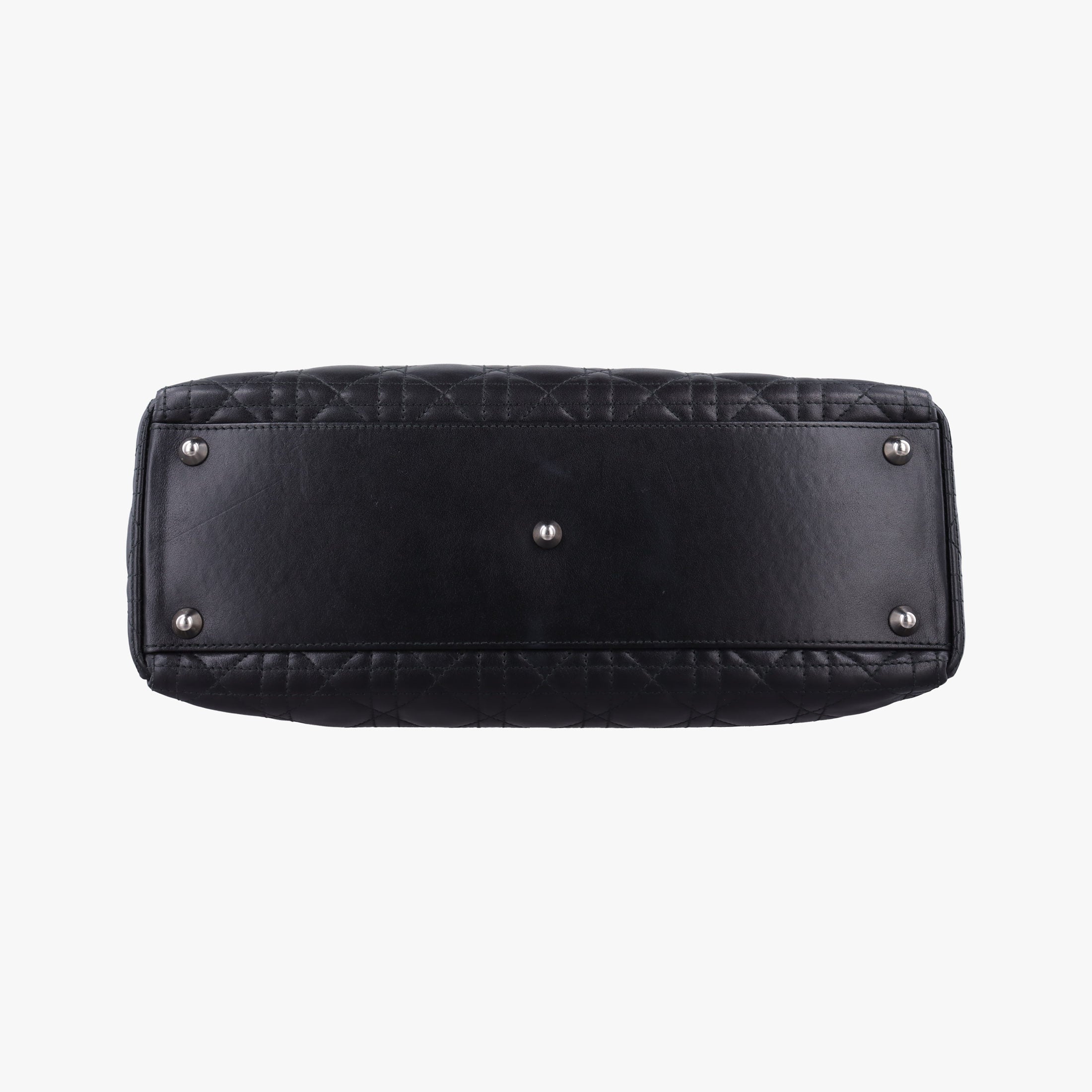 Lady Dior Black lambskin 08-MA-0171レディディオール ブラック ラムスキン 08-MA-0171