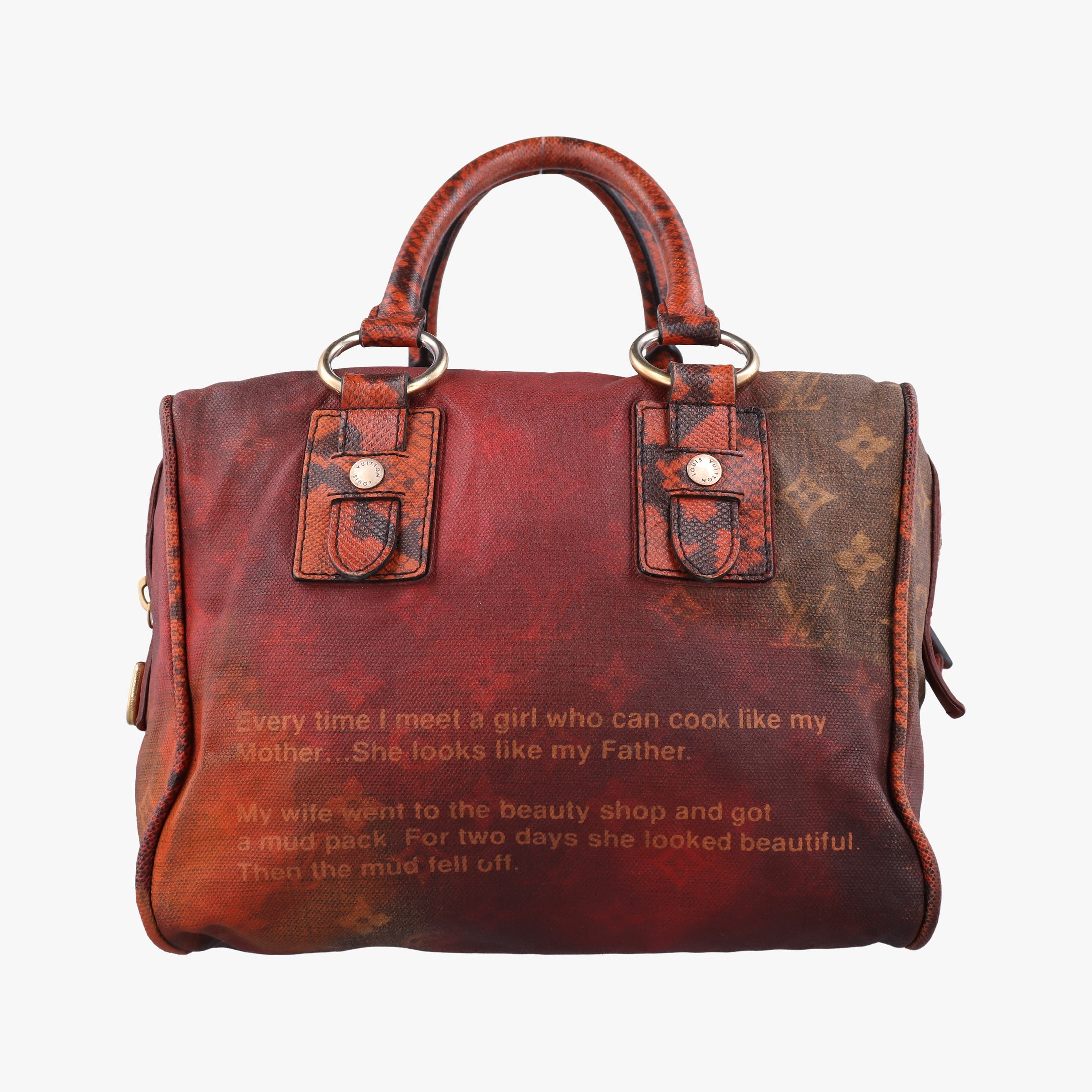 Man Crazy rouge×multicolor Monogram Jokes M95737 FL1028マンクレイジー ルージュ×マルチカラー モノグラム ジョークス M95737 FL1028