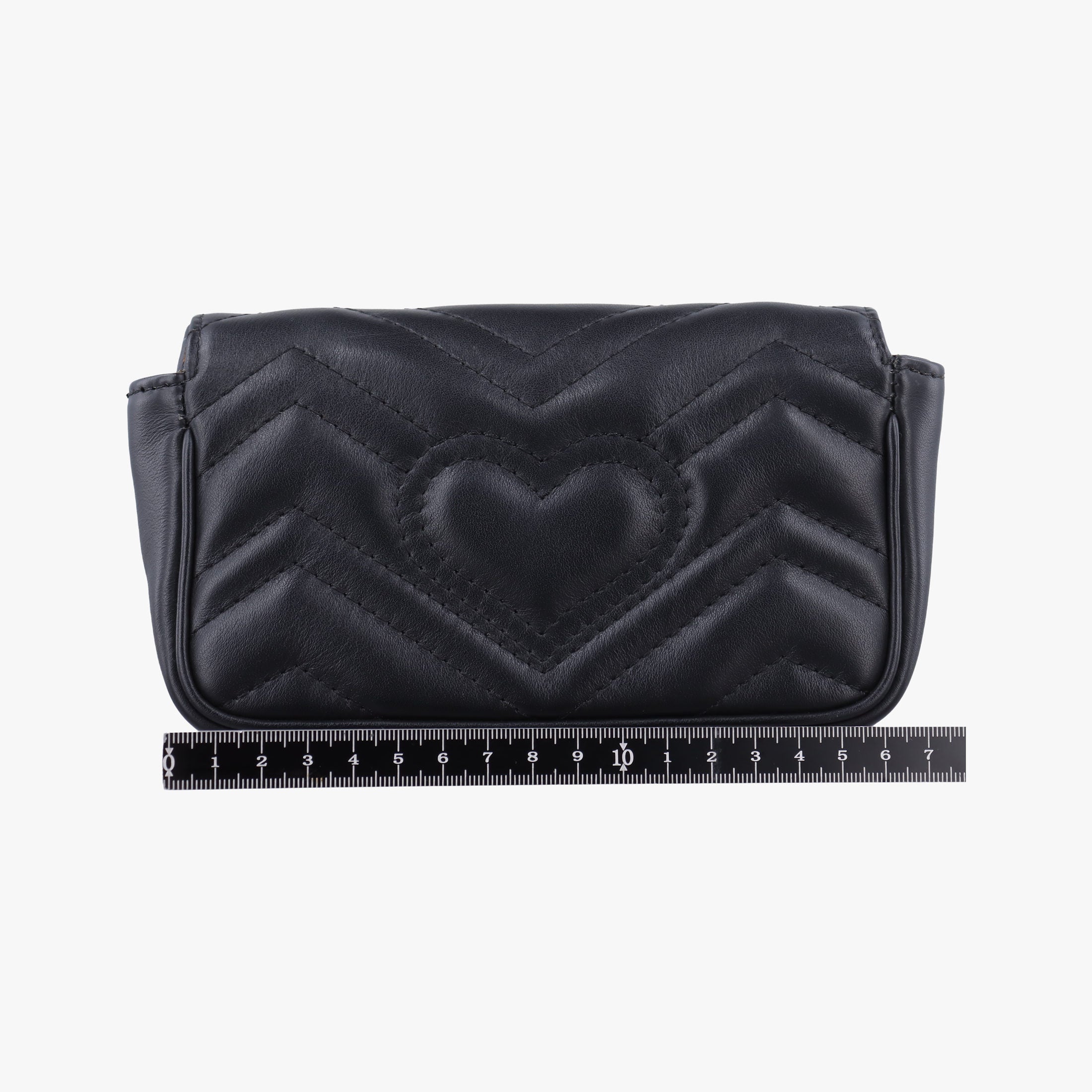 GG Marmont Black Leather 476433 GGマーモント ブラック レザー 476433