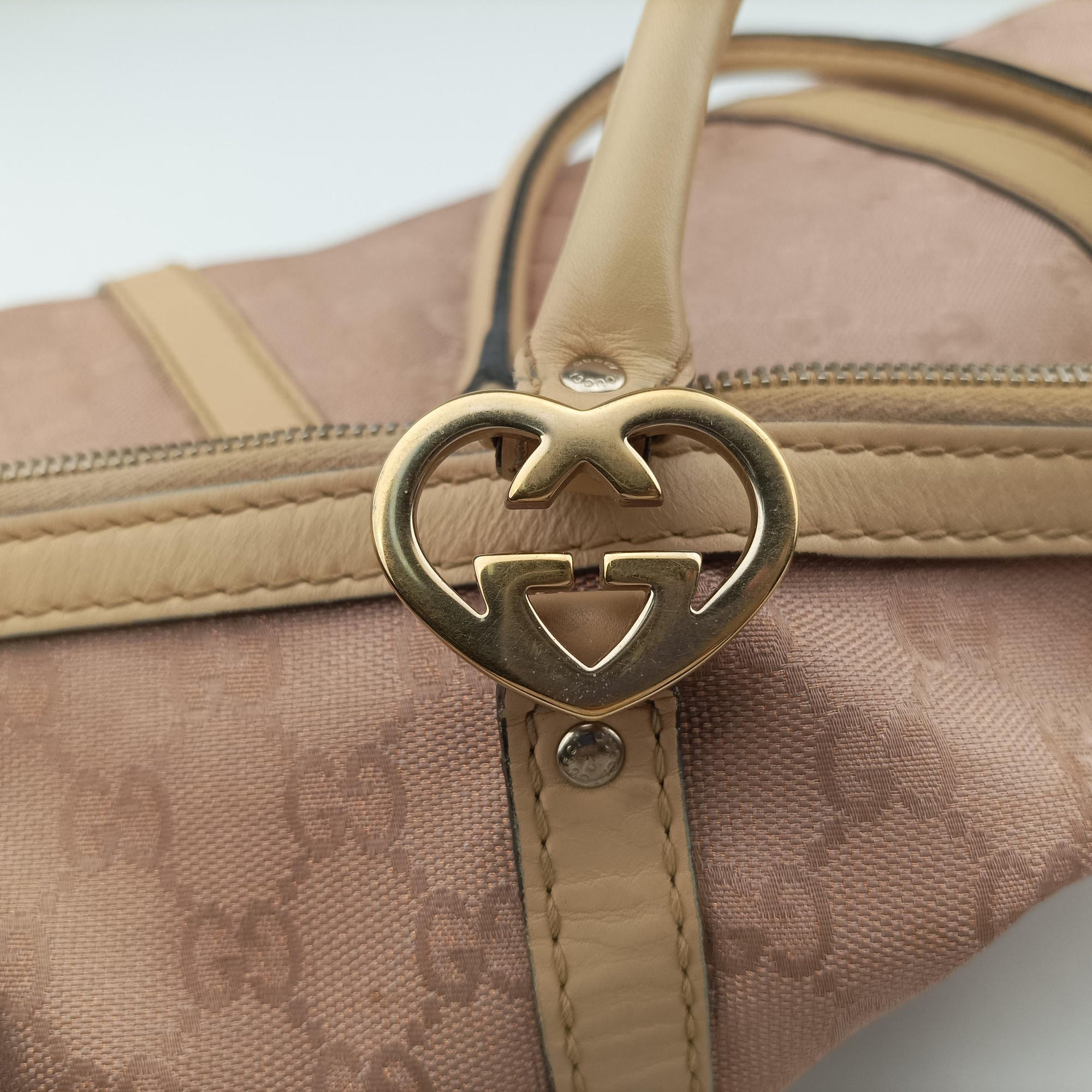 Lovely Pink Canvas×Leather 257068 C9247054ラブリー ピンク キャンバス×レザー 257068 C9247054