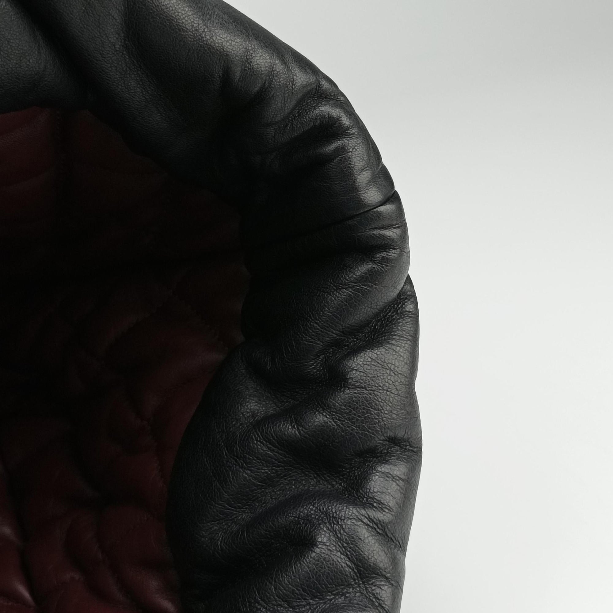 Cococoon Quilting Black lambskin A47107 13338953コココクーン キルティング ブラック ラムスキン A47107 13338953