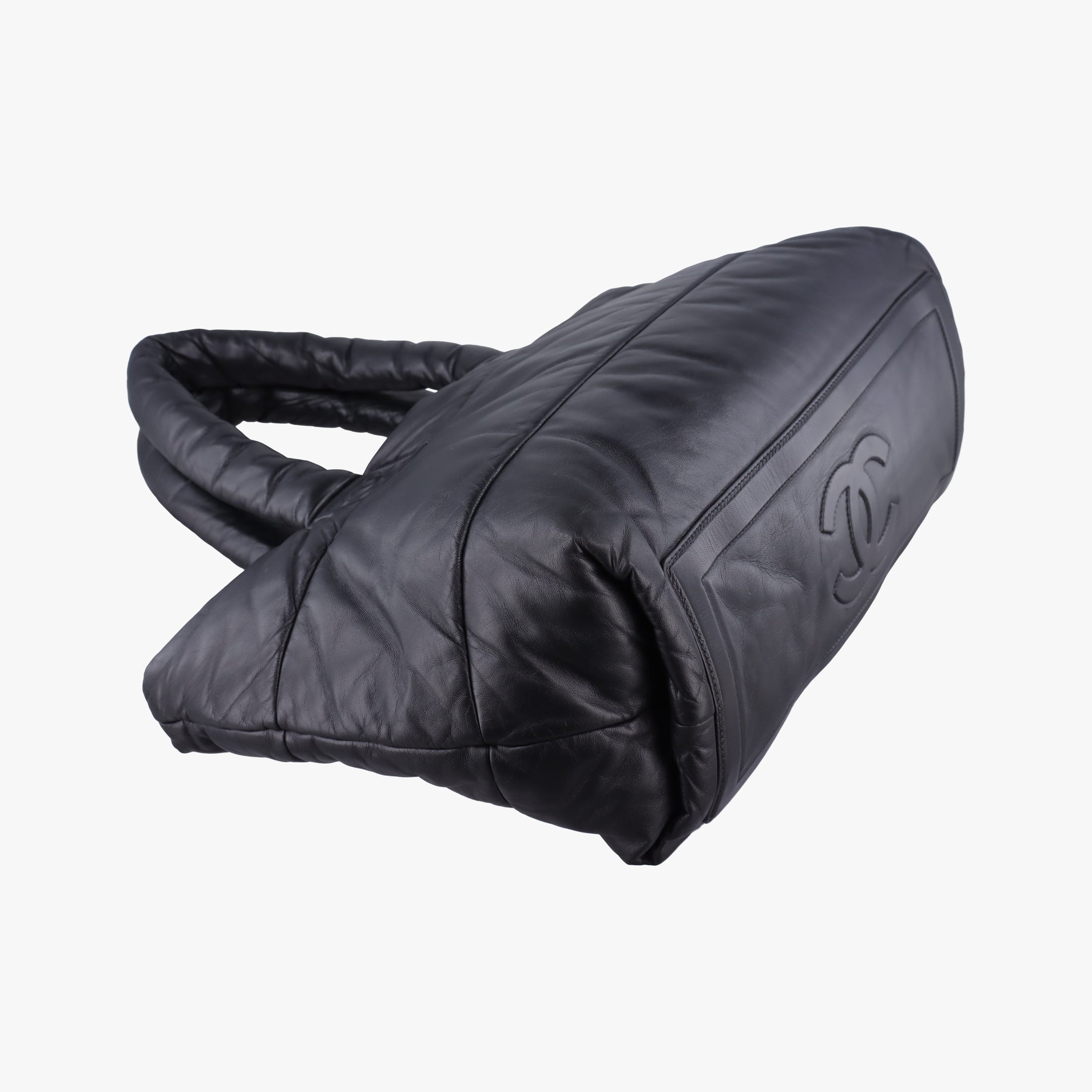 Cococoon Quilting Black lambskin A47107 13338953コココクーン キルティング ブラック ラムスキン A47107 13338953
