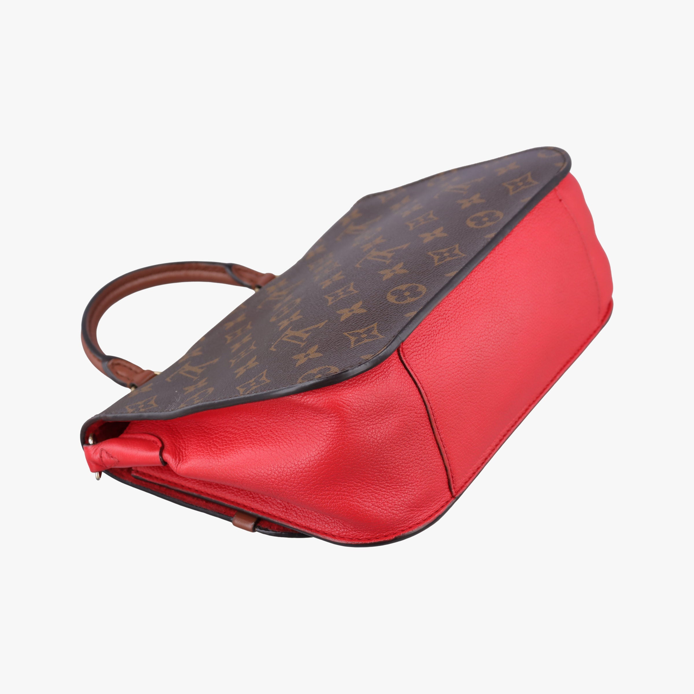 VaugirardPM Brown × Coquelicot Monogram Canvas×calf leather M44548 CA2109ヴォジラールPM モノグラム/ブラウン×コクリコ モノグラムキャンバス×カーフレザー M44548 CA2109