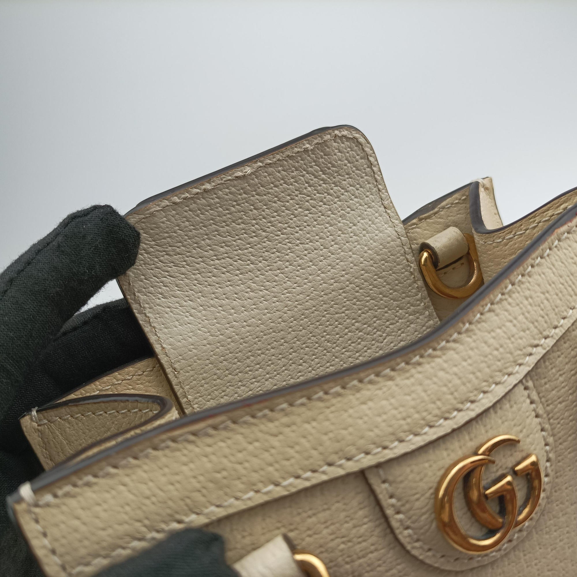 Diana Bamboo White Leather 739079 D040101588ダイアナ バンブー ホワイト レザー 739079 D040101588
