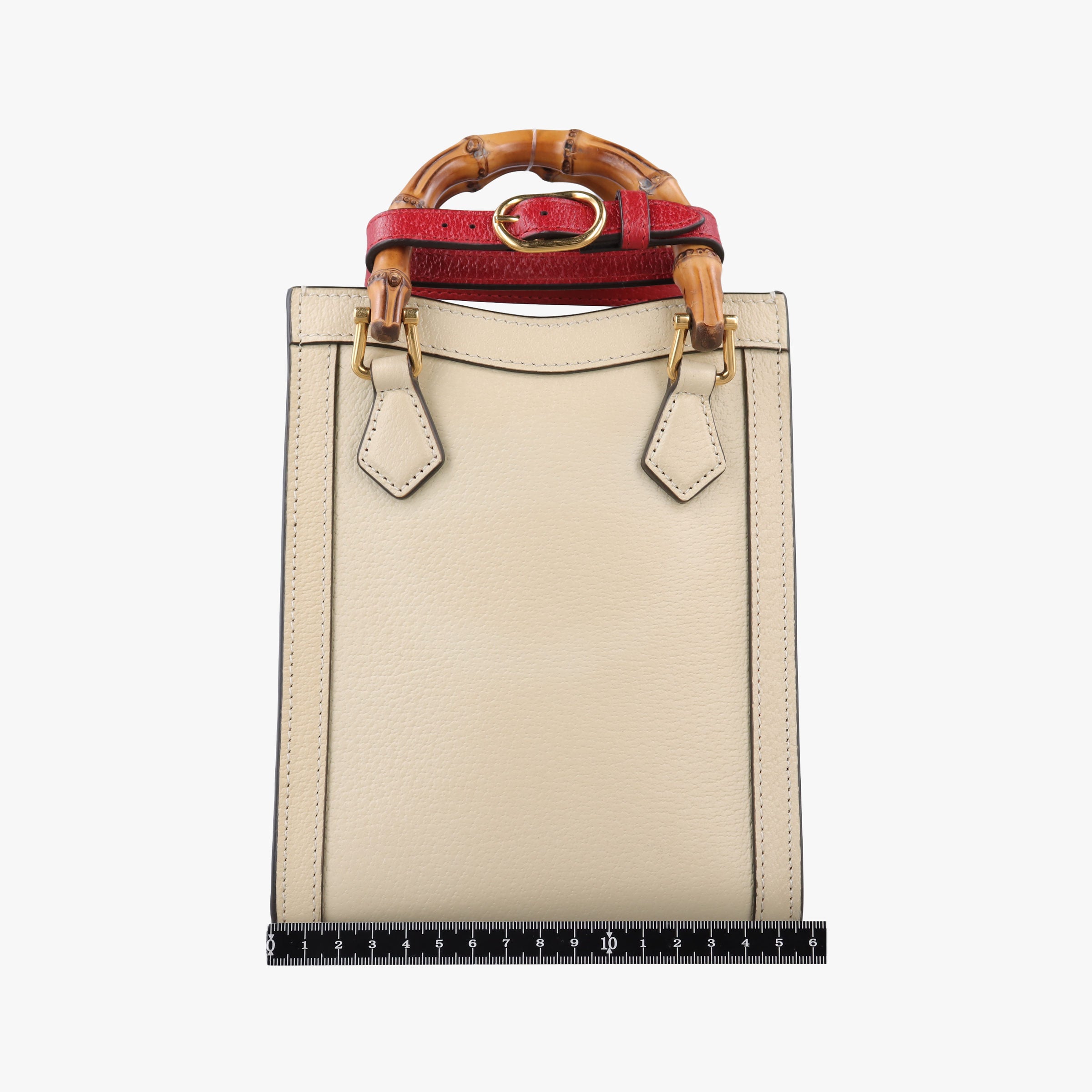 Diana Bamboo White Leather 739079 D040101588ダイアナ バンブー ホワイト レザー 739079 D040101588