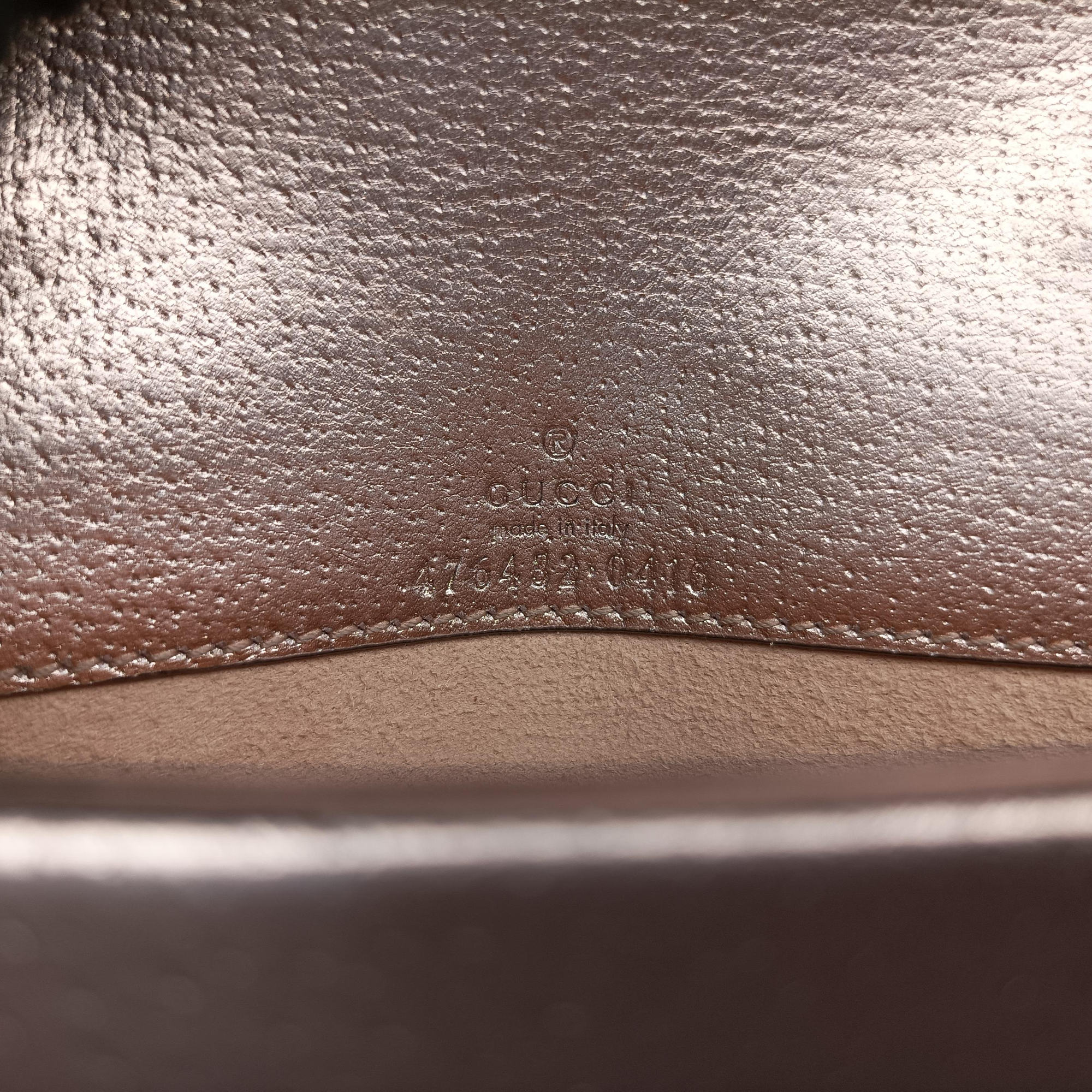 Dionysus Rose Gold Leather 476432 ディオニュソス ローズゴールド レザー 476432