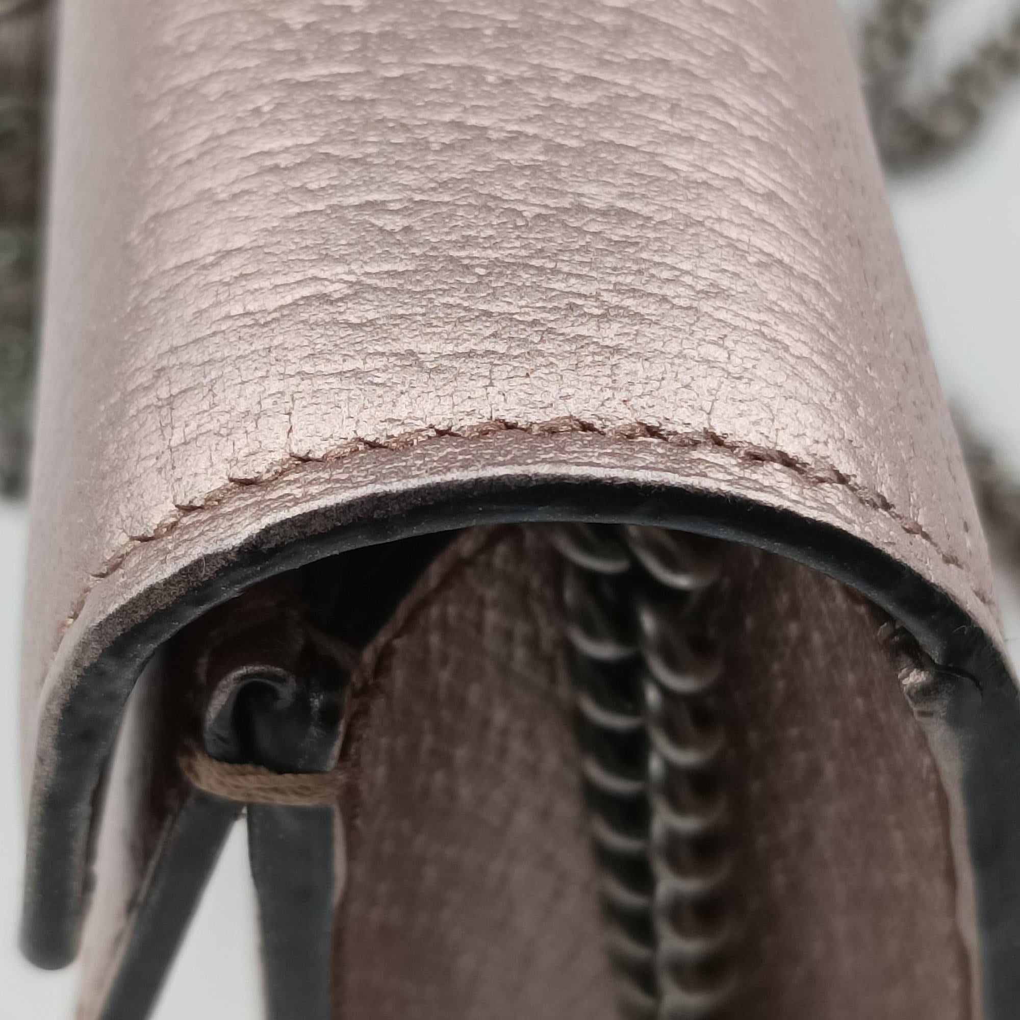 Dionysus Rose Gold Leather 476432 ディオニュソス ローズゴールド レザー 476432