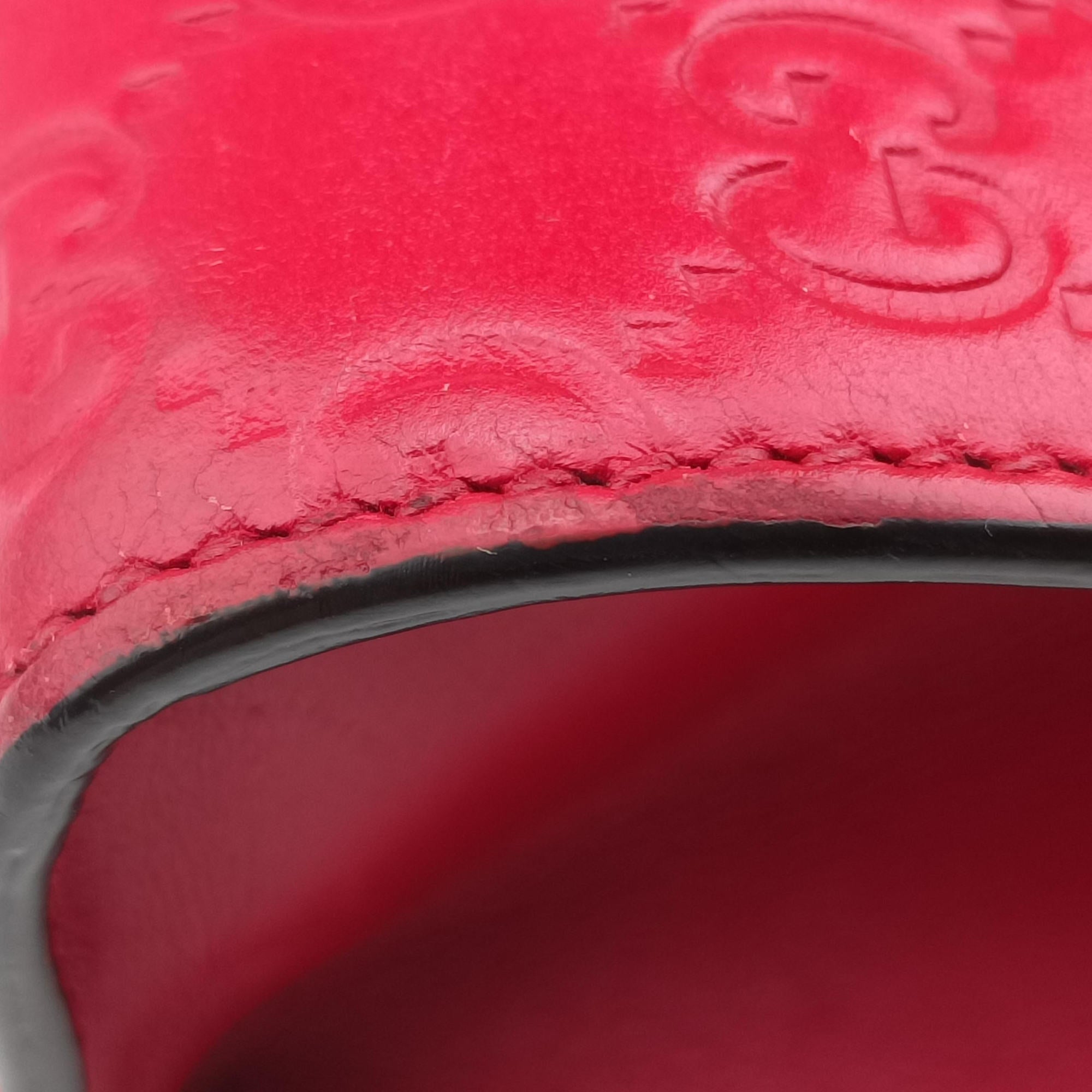 Padlock Red Leather 409487 A019780874パドロック レッド レザー 409487 A019780874