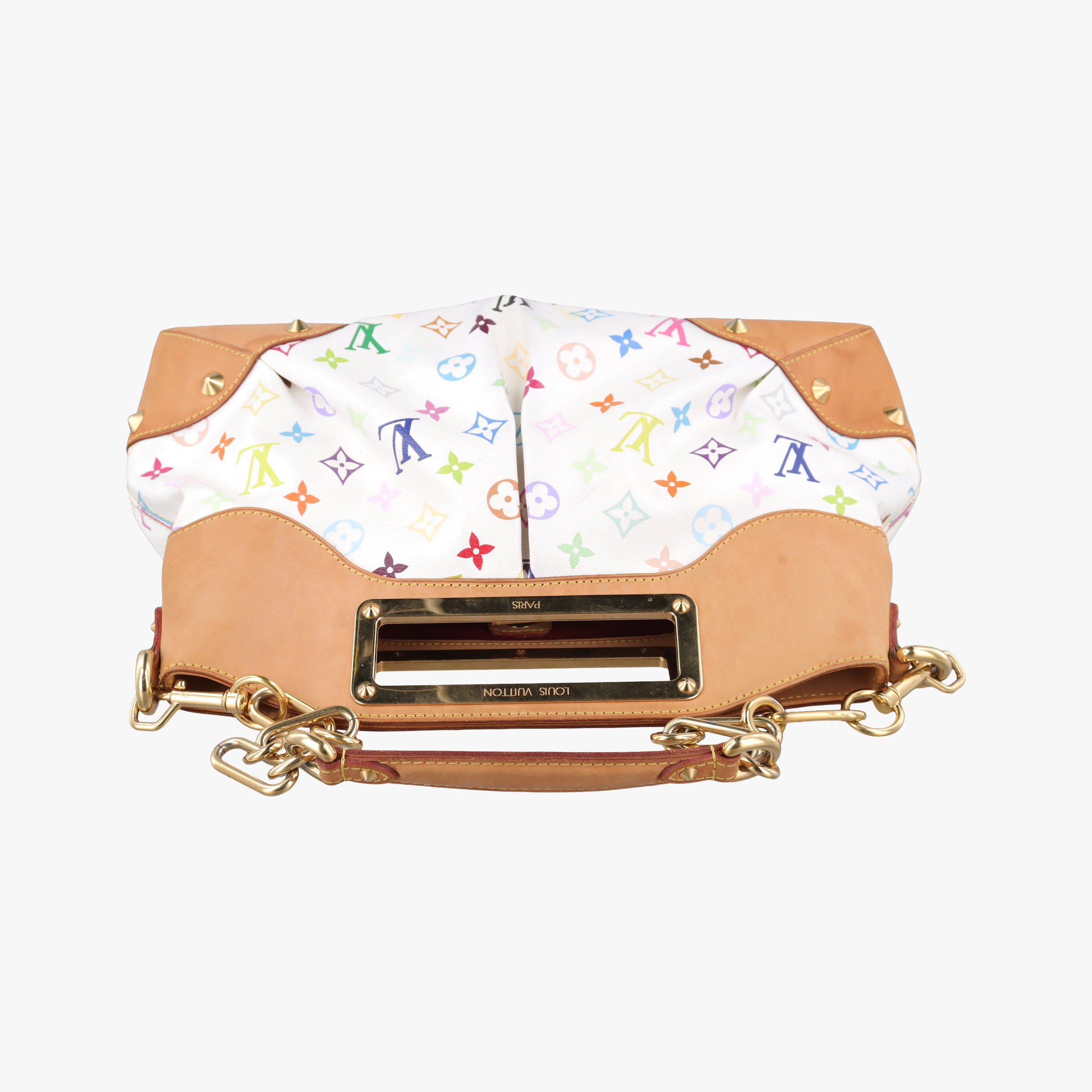 JUDY MM white Monogram Multicolor M40255 Lot number unknownジュディMM ブロン モノグラム マルチカラー M40255 製番不明