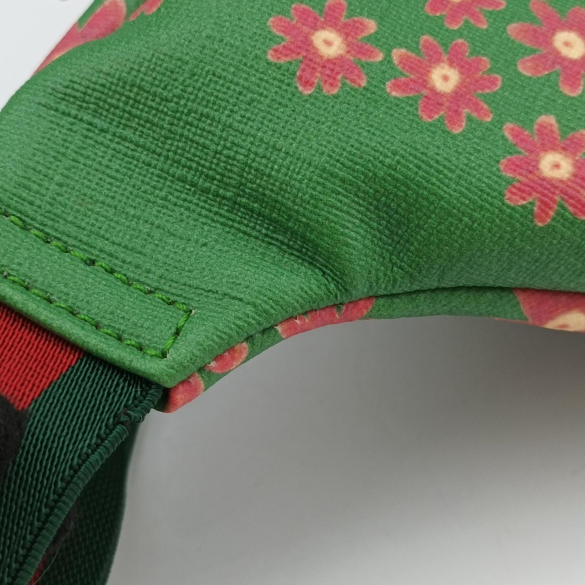kids GG Top strawberry Print Green × Multi canvas 502095 D036903949キッズ GG トップ ストロベリー プリント グリーン×マルチ キャンバス 502095 D036903949