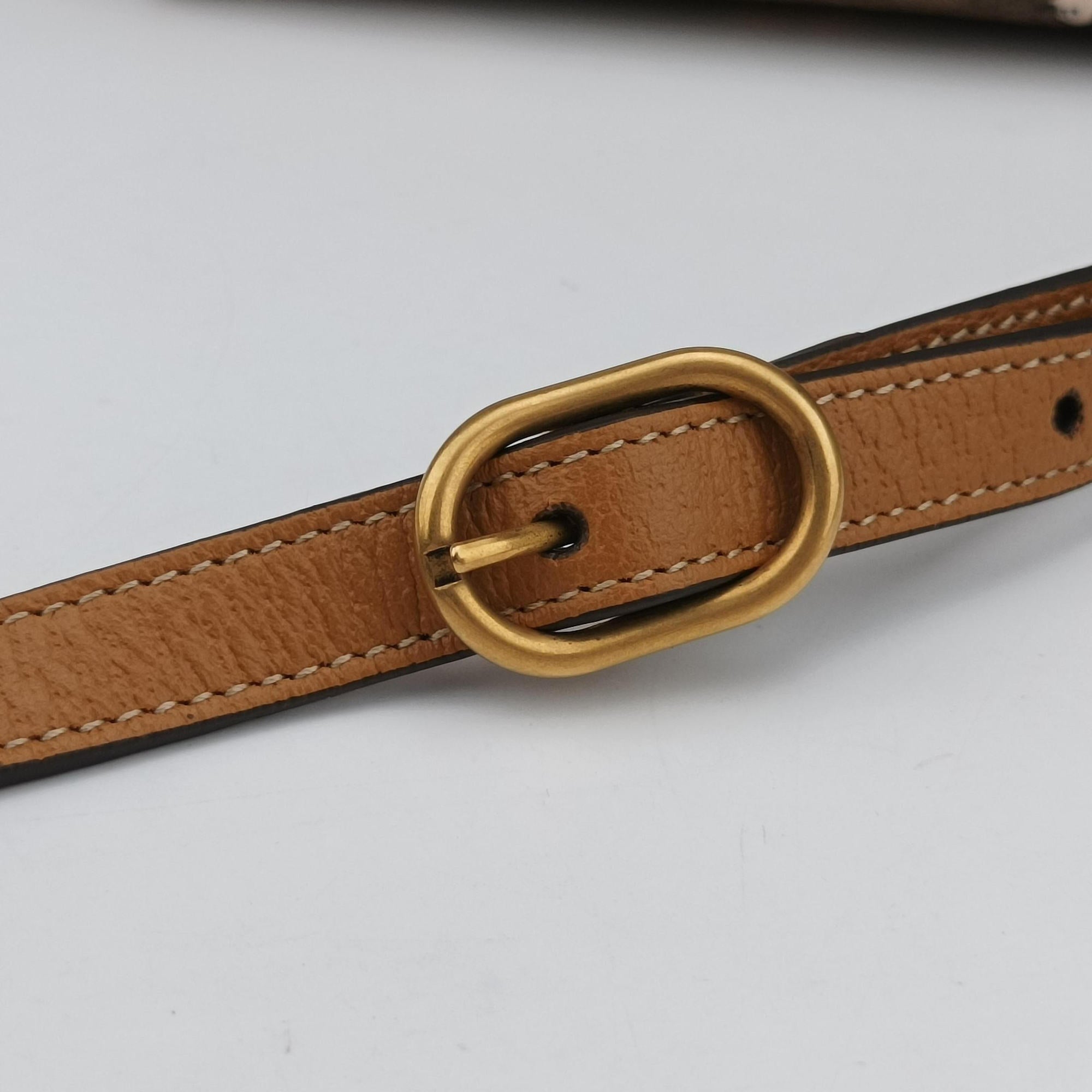 Mickey Mouse Disney collaboration Brown PVC coated canvas×Leather 602536 ミッキーマウス ディズニーコラボ ブラウン PVCコーティングキャンバス×レザー 602536