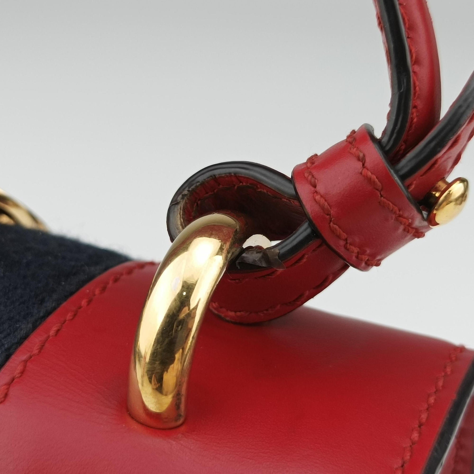 Sylvie Red Leather 470270 F023494471シルヴィ レッド レザー 470270 F023494471