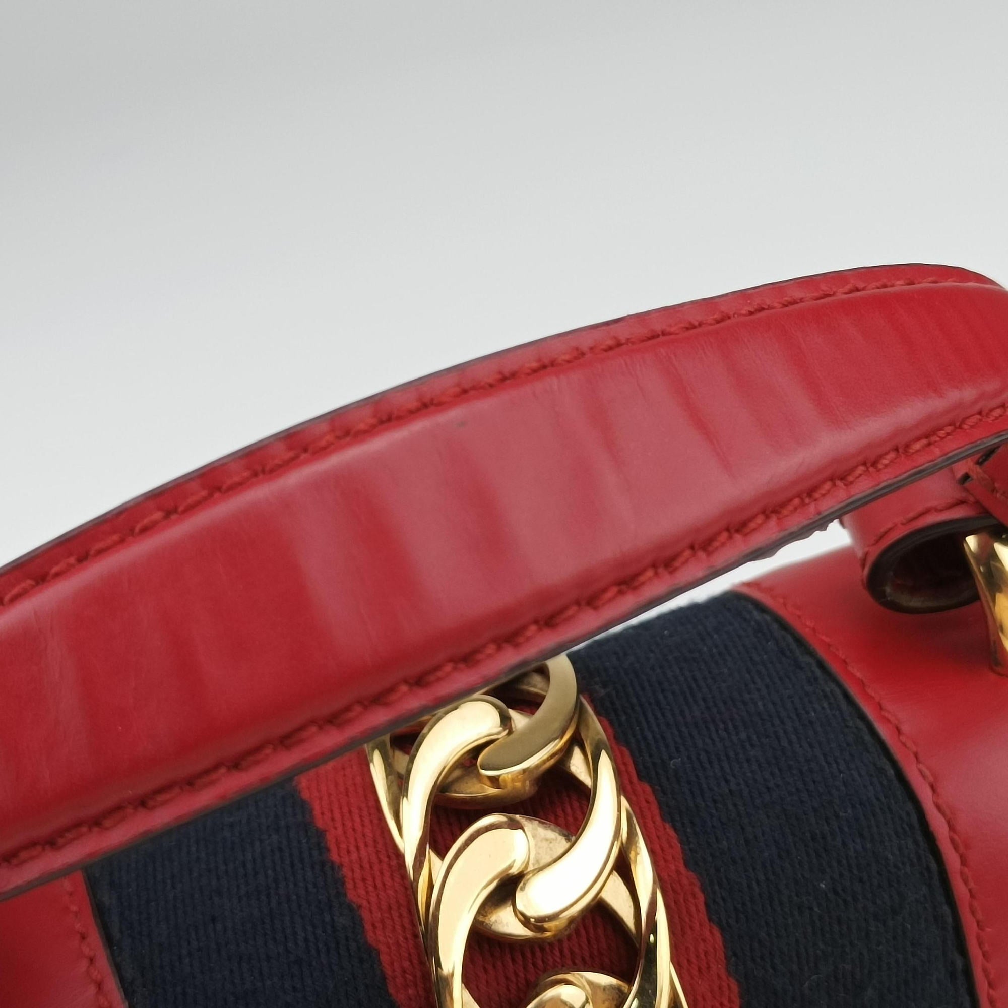 Sylvie Red Leather 470270 F023494471シルヴィ レッド レザー 470270 F023494471