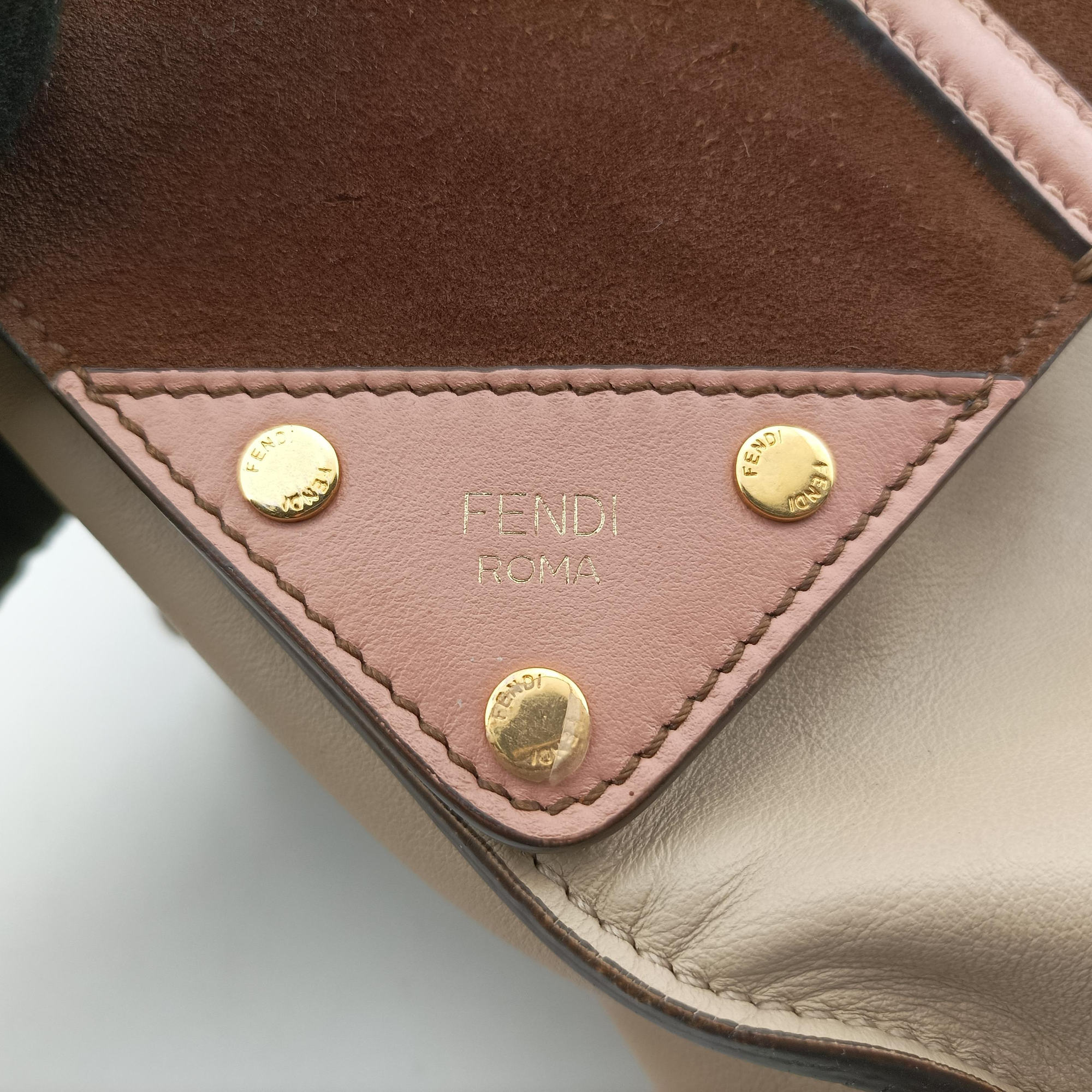 Flip Beige×Pink×Brown Leather×Suede 8BT303 8BT303-A6CG-208-10429フリップ ベージュ×ピンク×ブラウン レザー×スエード 8BT303 8BT303-A6CG-208-10429