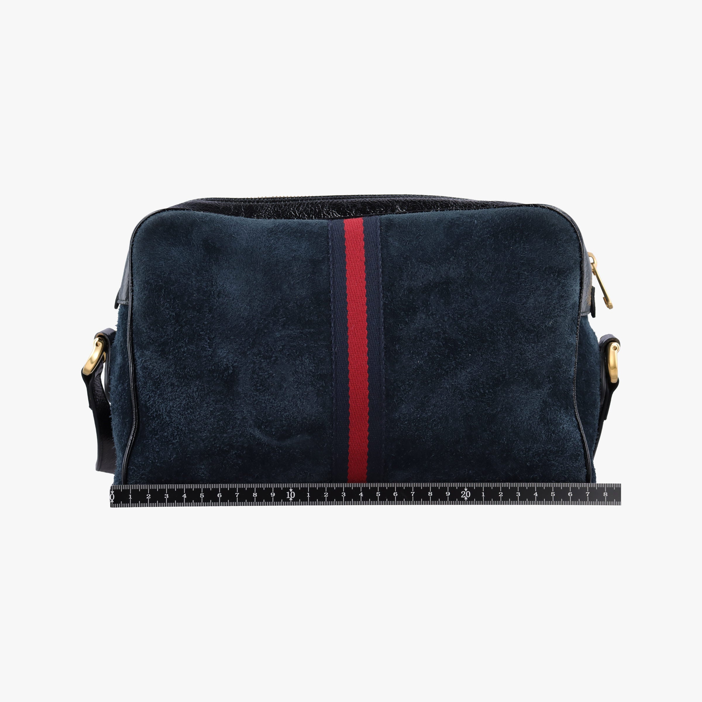 Ophidia Navy×black Suede×leather 517080 C024447651オフィディア ネイビー×ブラック スエード×レザー 517080 C024447651