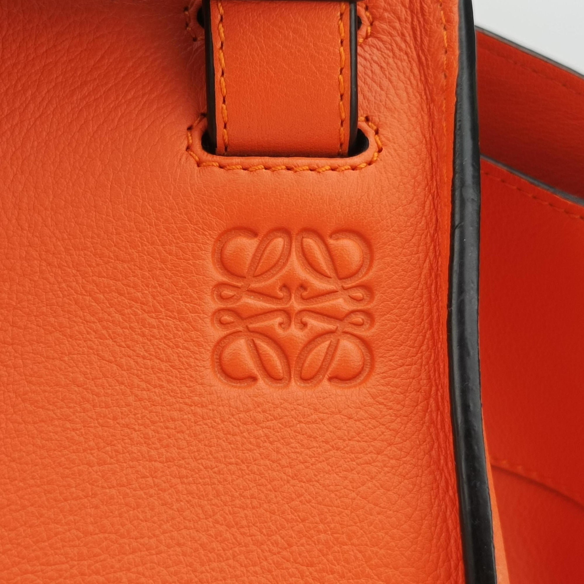 hammock Orange leather 061606ハンモック オレンジ レザー 061606