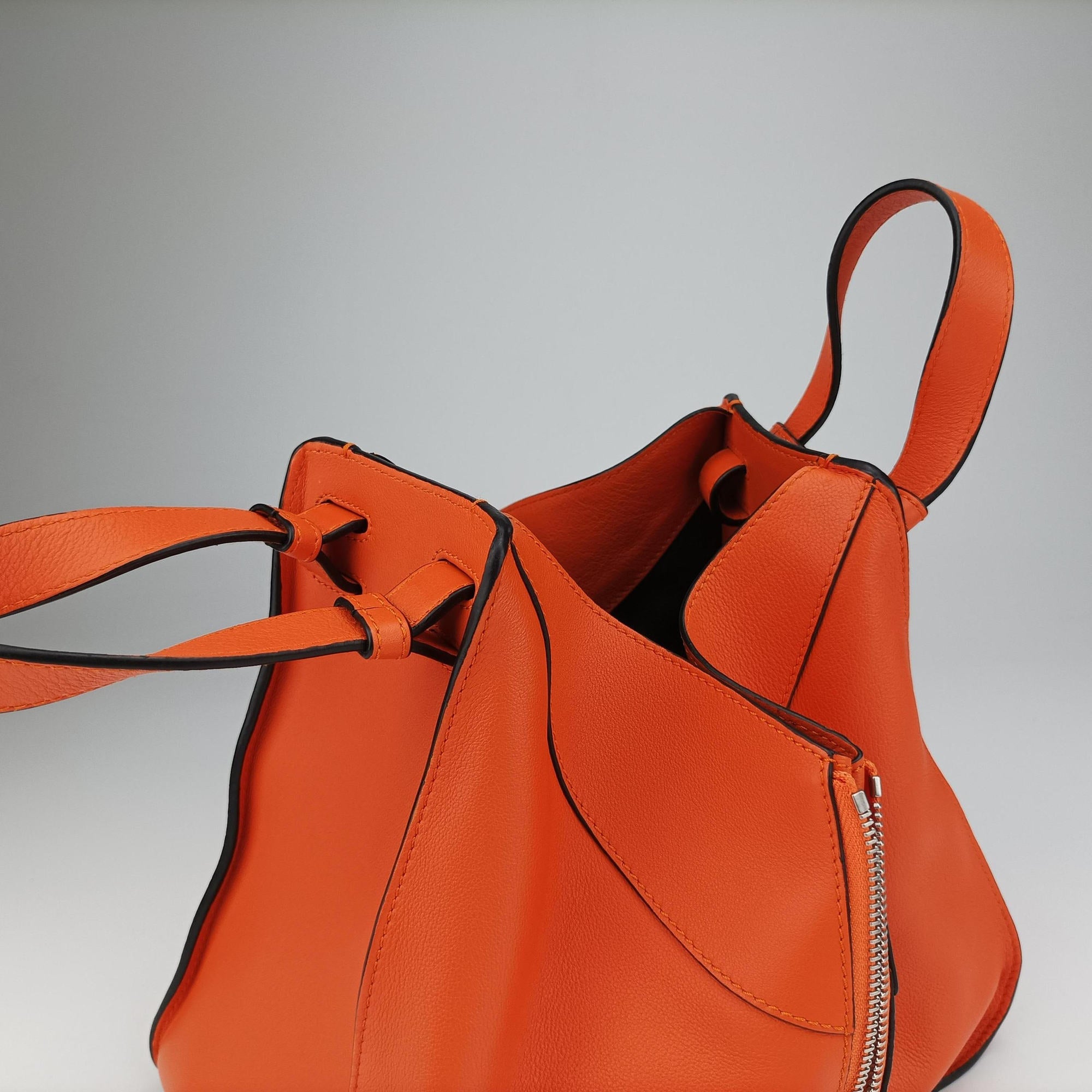 hammock Orange leather 061606ハンモック オレンジ レザー 061606